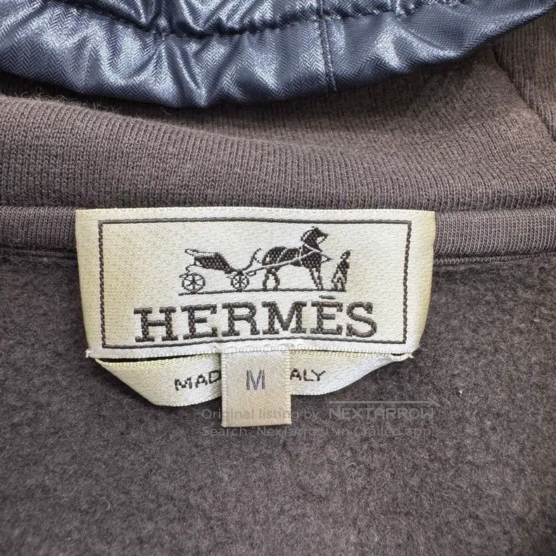 Hermes Hermes Pocket Patchwork Hooded Sweatshirt Size US M / EU 48-50 / 2 - 4 Thumbnail