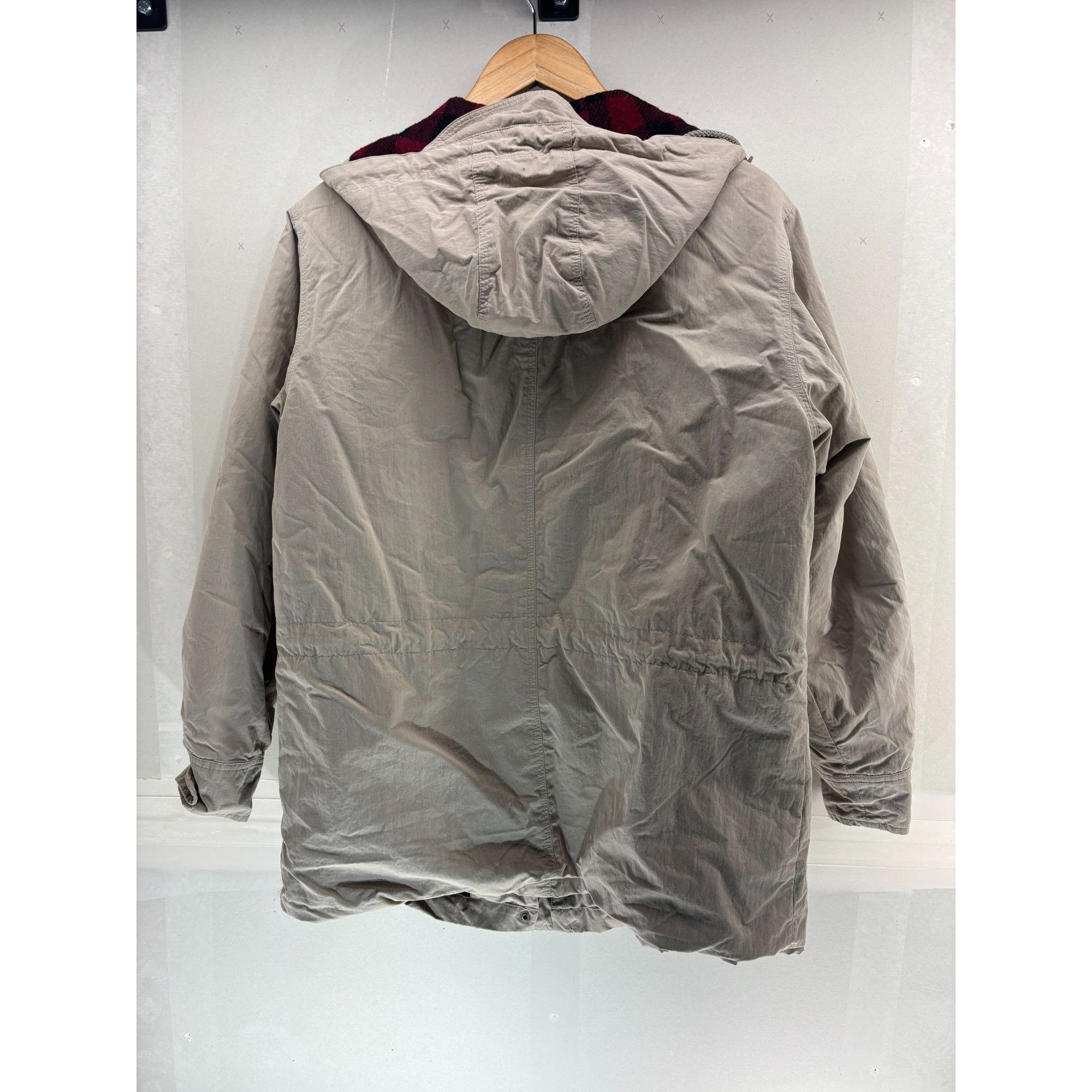 L.L. Bean Vintage L.L. Bean Womens Medium Hooded Jacket Parka Coat Cot Size M / US 6-8 / IT 42-44 - 2 Thumbnail