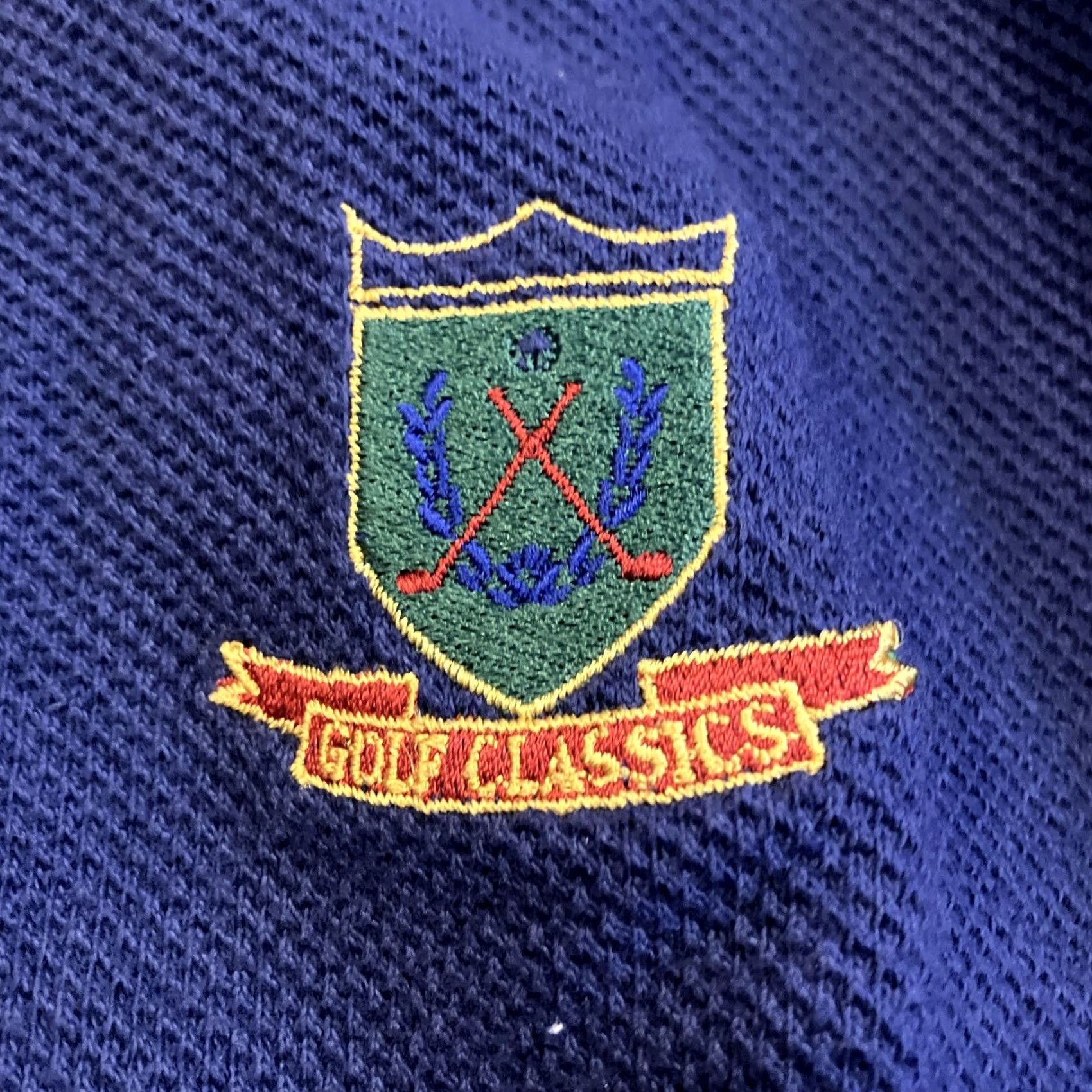 Vintage Vintage Golf Classics By Crew Cotton V Neck Embroidered Sweater XL NWT Size US XL / EU 56 / 4 - 2 Thumbnail