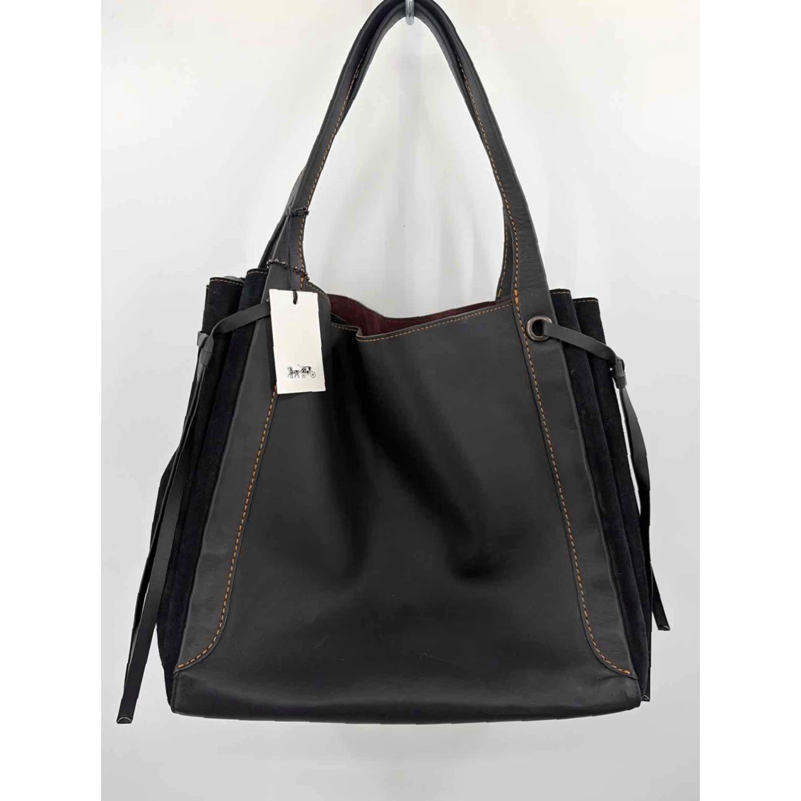 Coach VINTAGE Pre-Owned Coach Black Harmony Tote Bag Size ONE SIZE - 2 Thumbnail