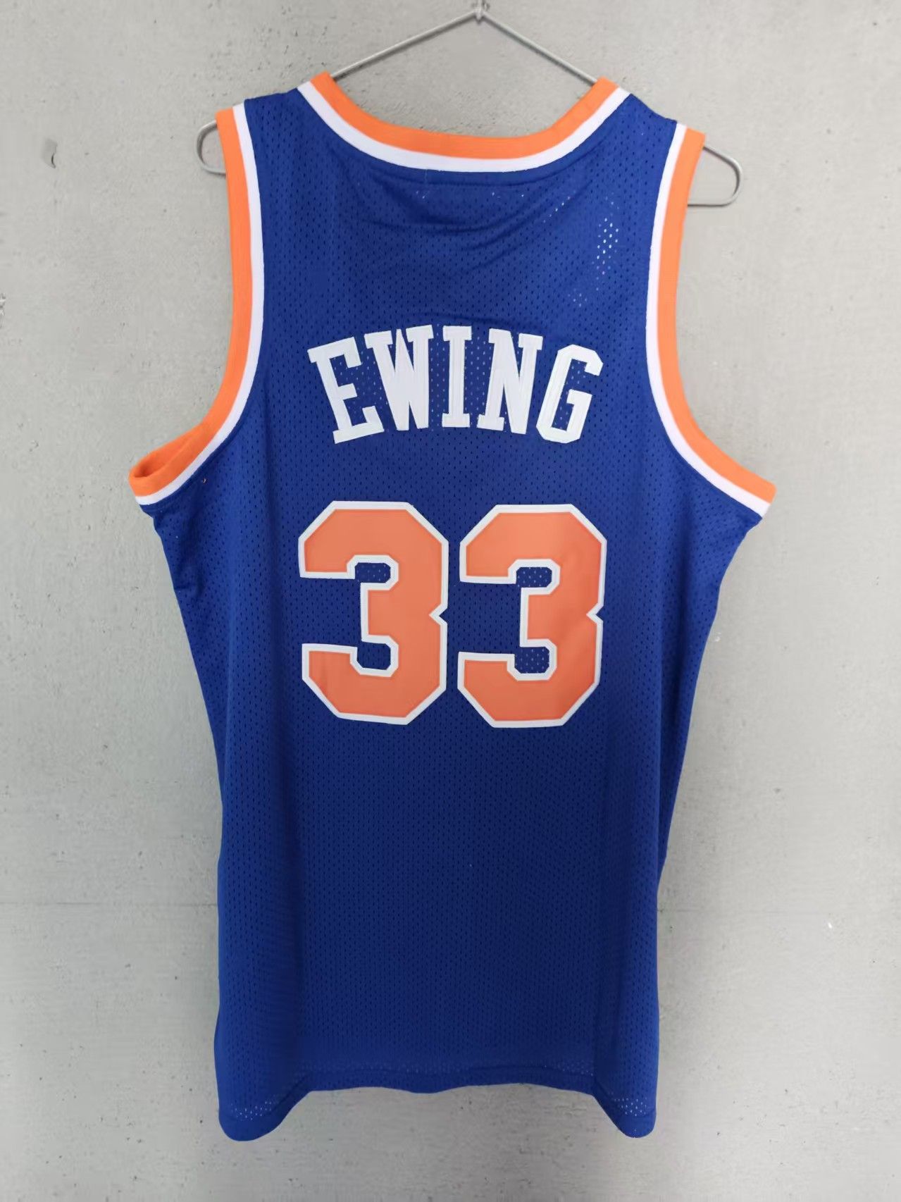 NBA New York Knicks #33 Patrick Ewing Jersey Blue Size US M / EU 48-50 / 2 - 1 Thumbnail