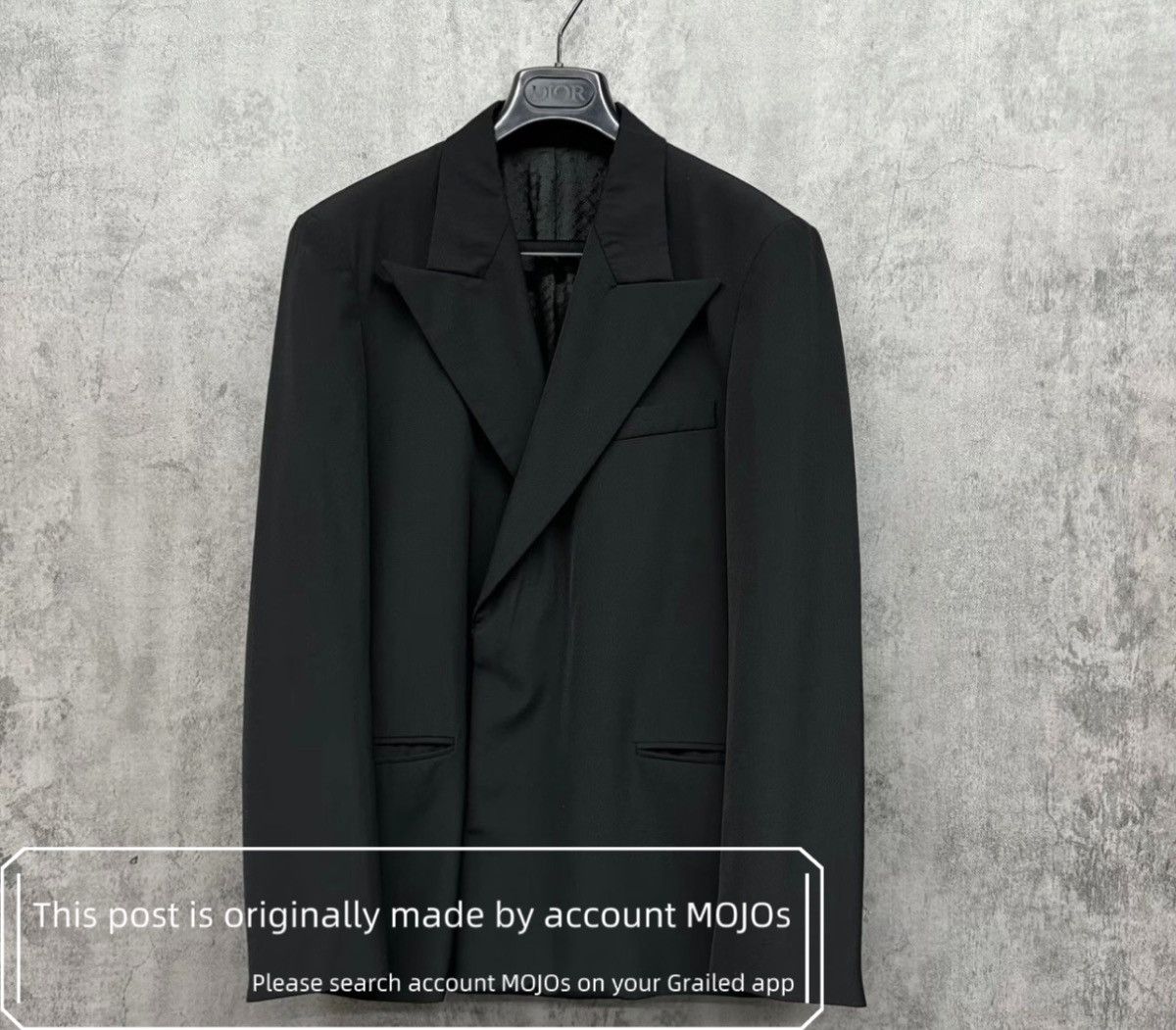 Acne Studios Sz 46 Acne Studios Inner Monogram Blazer Jacket mojos1640 Size US S / EU 44-46 / 1 - 1 Thumbnail