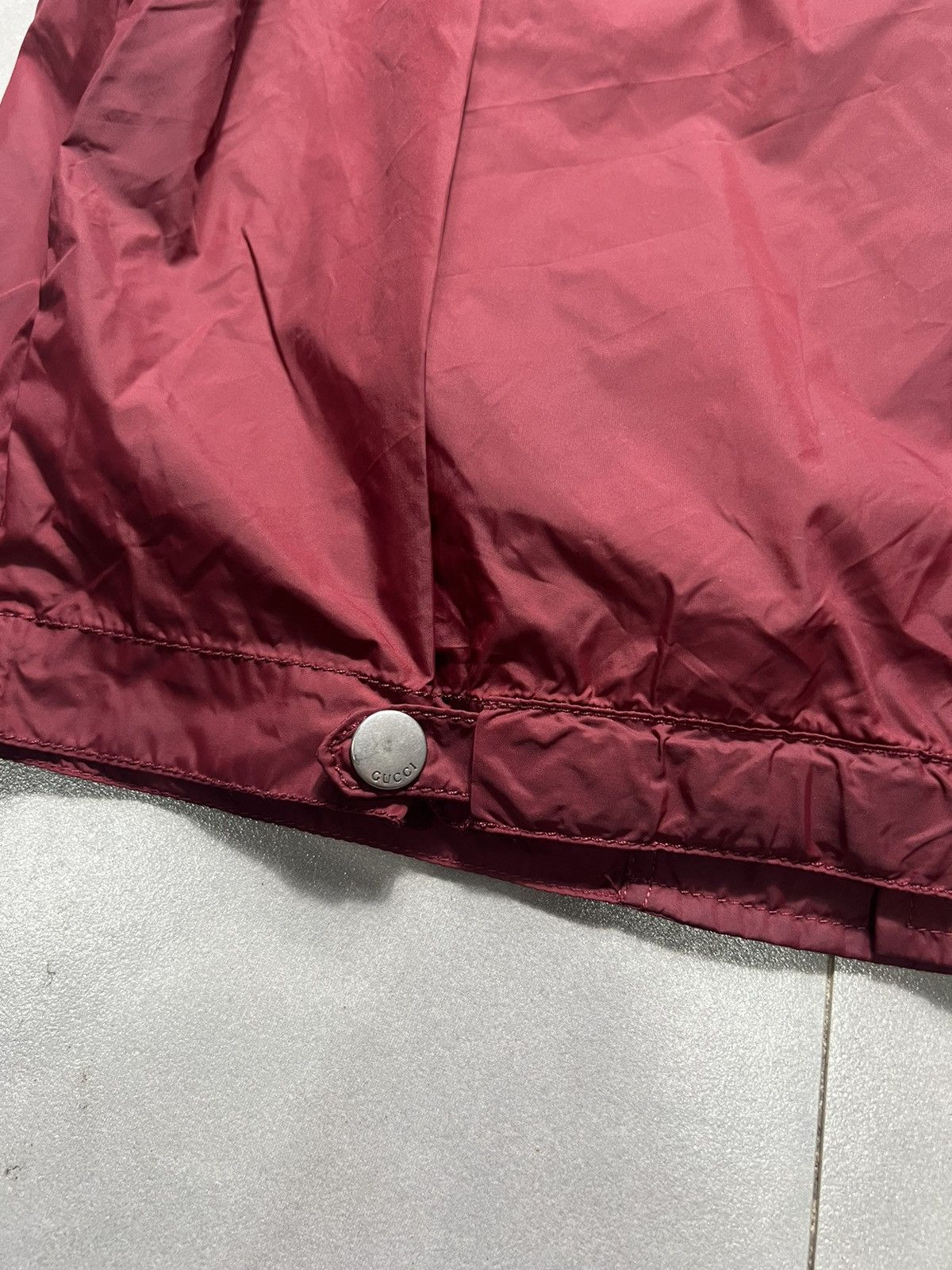 Gucci Gucci - Tom Ford - Maroon Windbreaker Size US M / EU 48-50 / 2 - 5 Thumbnail