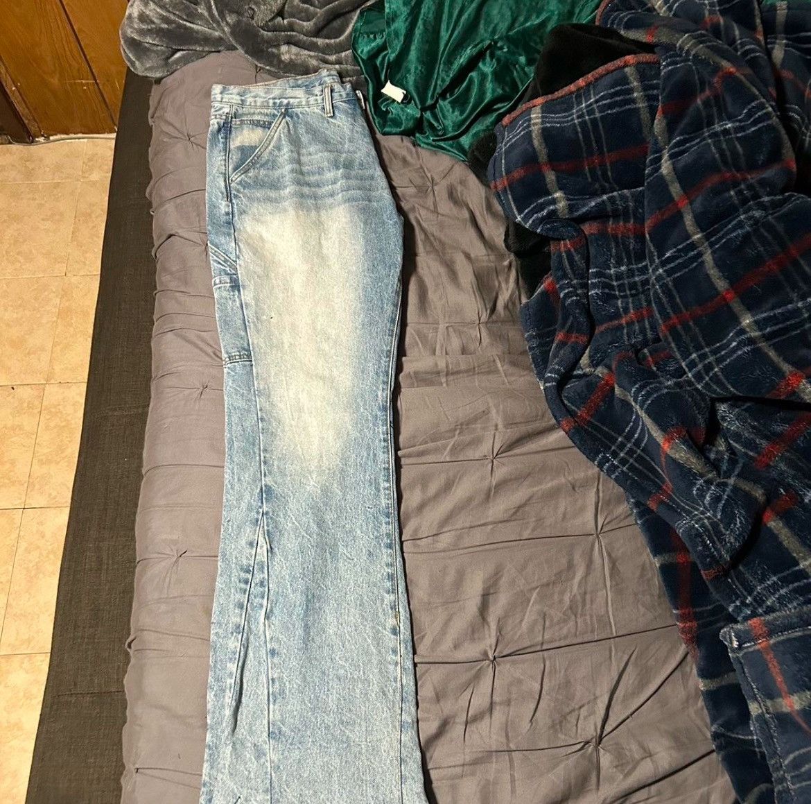 MNML Mnml denim carpenter flared jeans Size US 36 / EU 52 - 1 Thumbnail