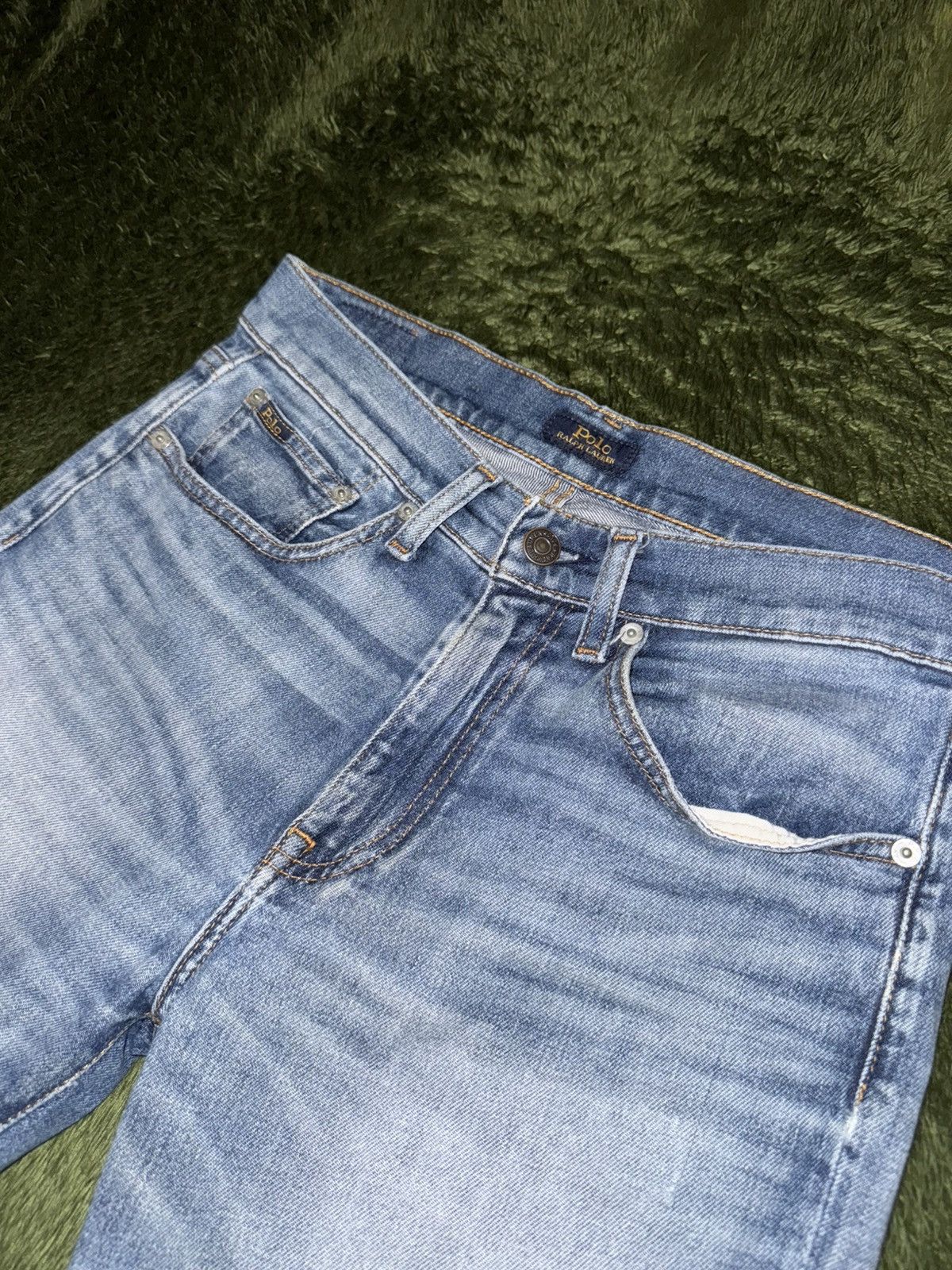 Polo Ralph Lauren [28] Polo Ralph Lauren Japan Cut-Off Vintage Washed Denim Size US 28 / EU 44 - 2 Thumbnail