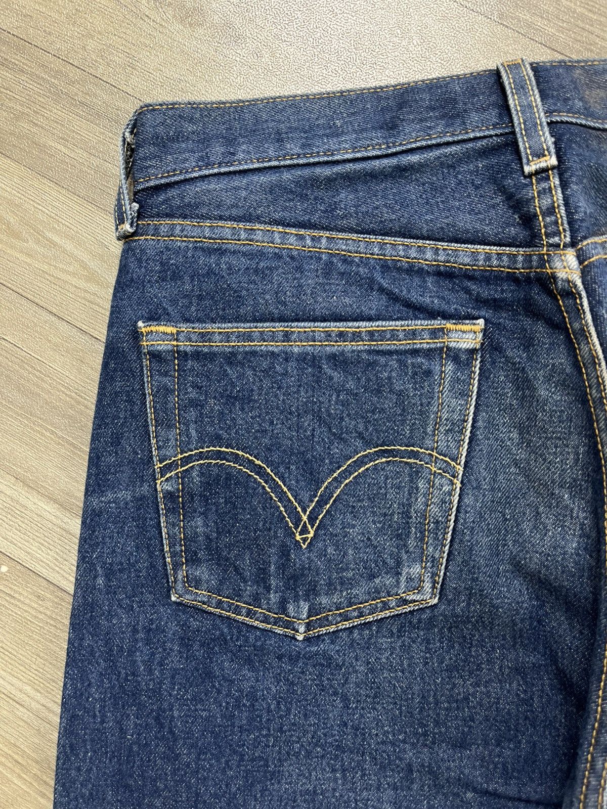 Levi's Vintage Clothing 🇲🇽1990s Vintage Levis 501XX 30x30 Straight Leg Blue Jeans Size US 30 / EU 46 - 17 Thumbnail