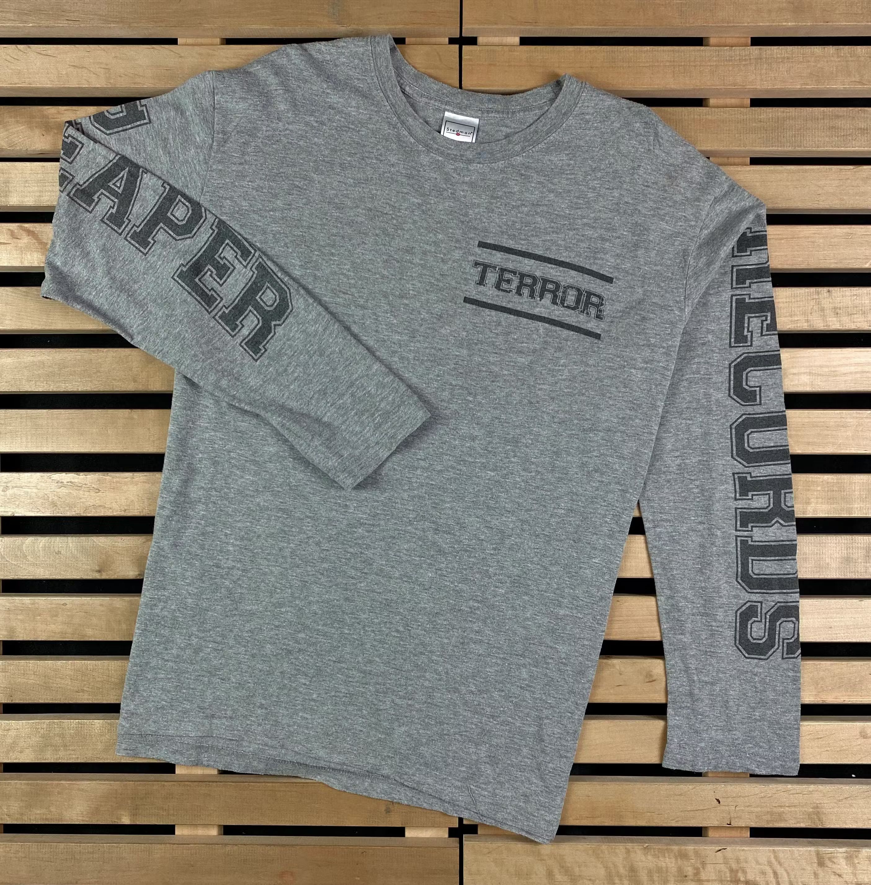 Band Tees × Rap Tees × Vintage Mens Sweatshirt Long Sleeve Terror Reaper Vintage Size M Size US M / EU 48-50 / 2 - 2 Thumbnail