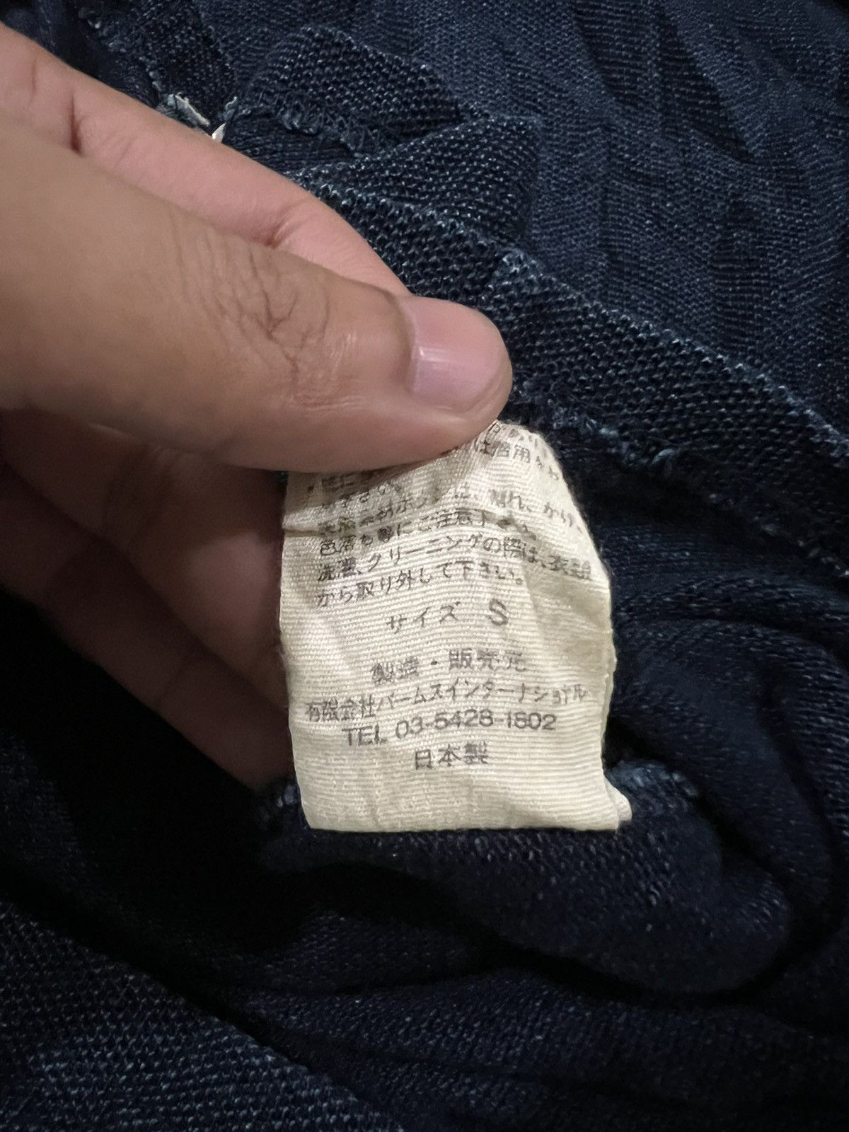 45rpm Japan Indigo Dyed Full Zipper Pullover Two Pocket Sweater Size US S / EU 44-46 / 1 - 7 Thumbnail