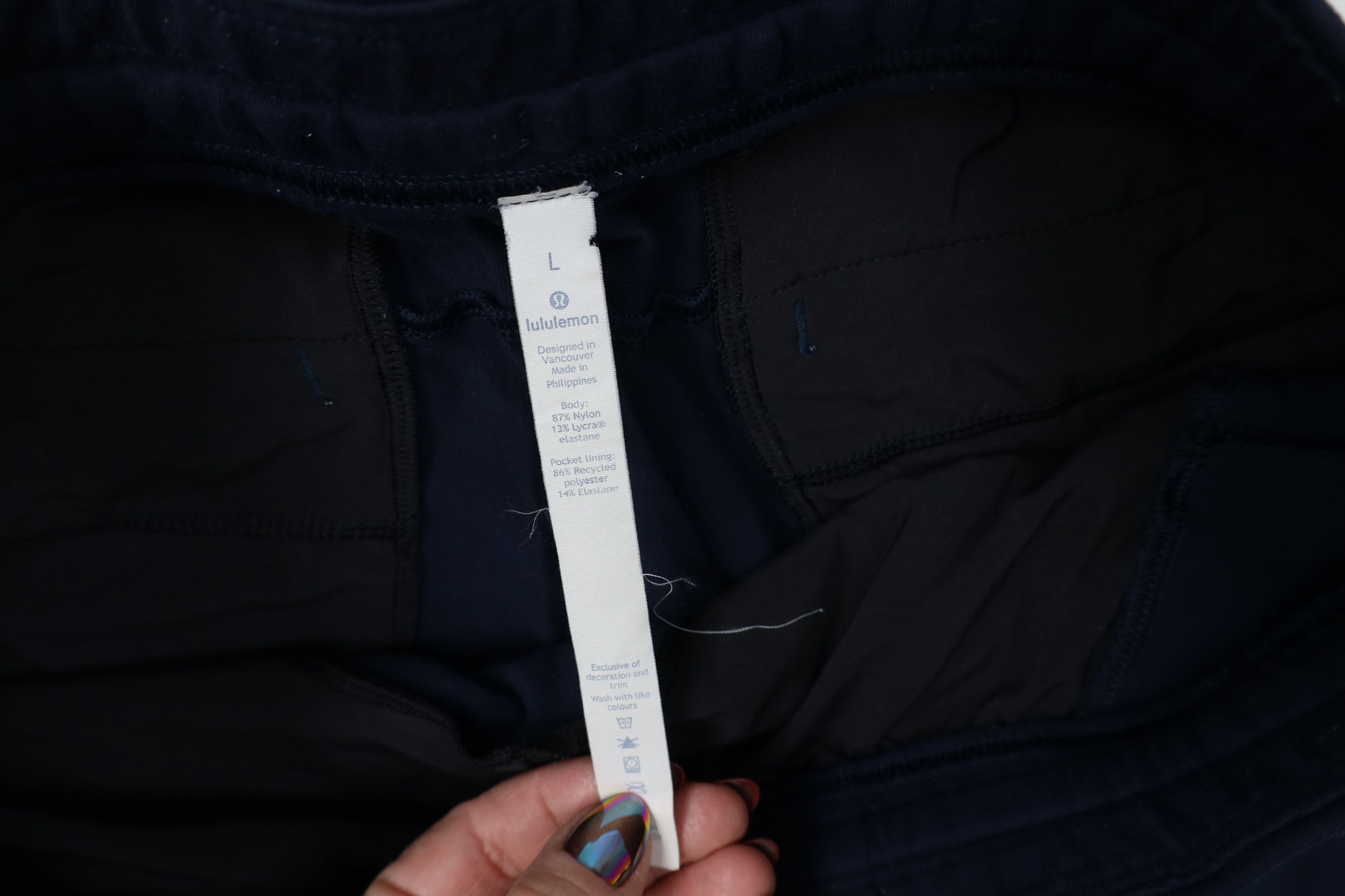 Lululemon Lululemon Jersey Cuffed Sweatpants Joggers Jogger Pants Blue Size US 36 / EU 52 - 6 Thumbnail