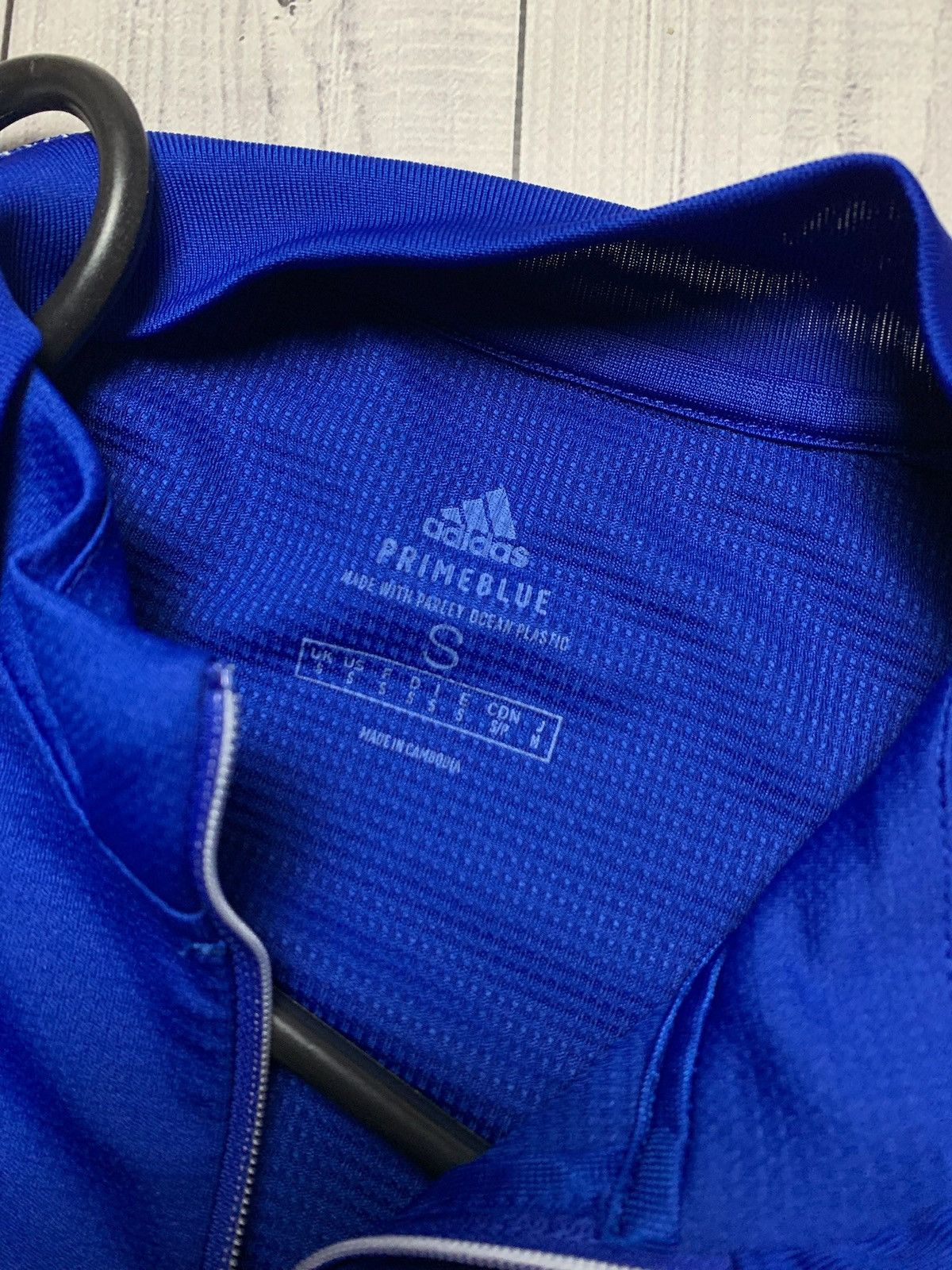 Adidas Adidas Northern Ireland blue track jacket long sleeve size S Size US S / EU 44-46 / 1 - 3 Thumbnail