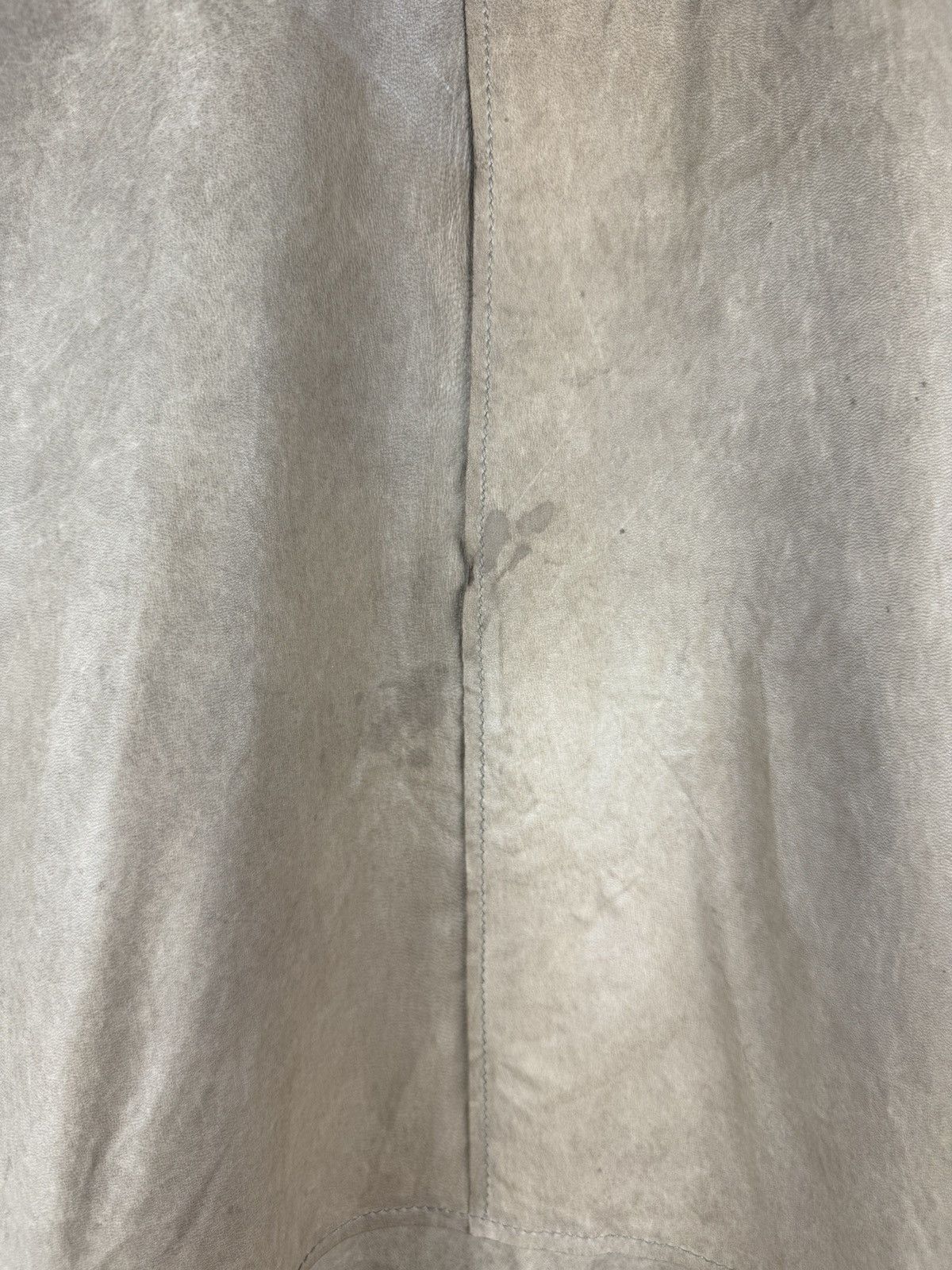 Annette Gortz Gortz Avant-Garde Lamb Leather Unlined Trench Coat Jacket Size S / US 4 / IT 40 - 21 Thumbnail