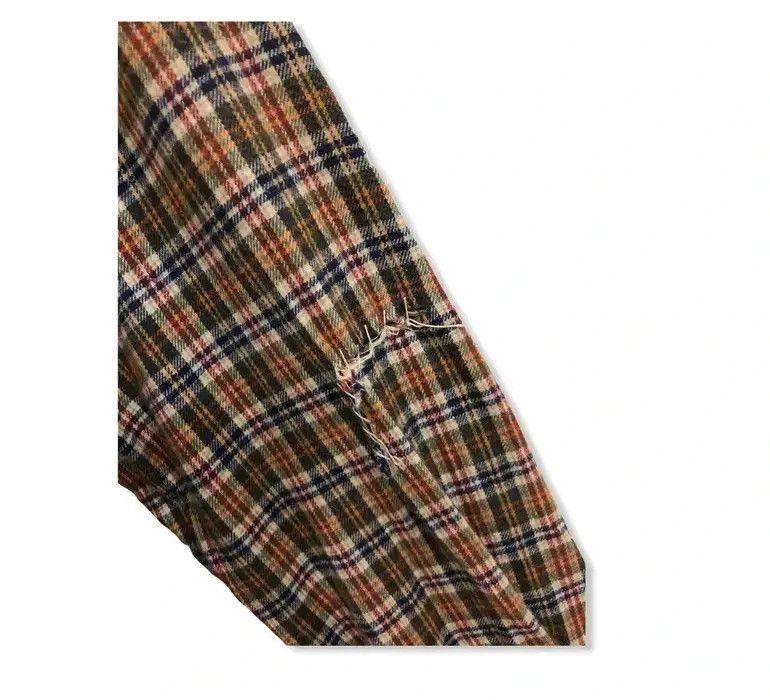 Flannel × NCAA × Vintage Vintage NCAA Plaid Tartan Flannel Shirt 👕 Size US S / EU 44-46 / 1 - 4 Thumbnail