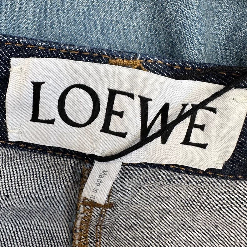 Loewe loewe size sPanelled washed jeans 2506-Nextarrow Size US 26 / EU 42 - 5 Thumbnail