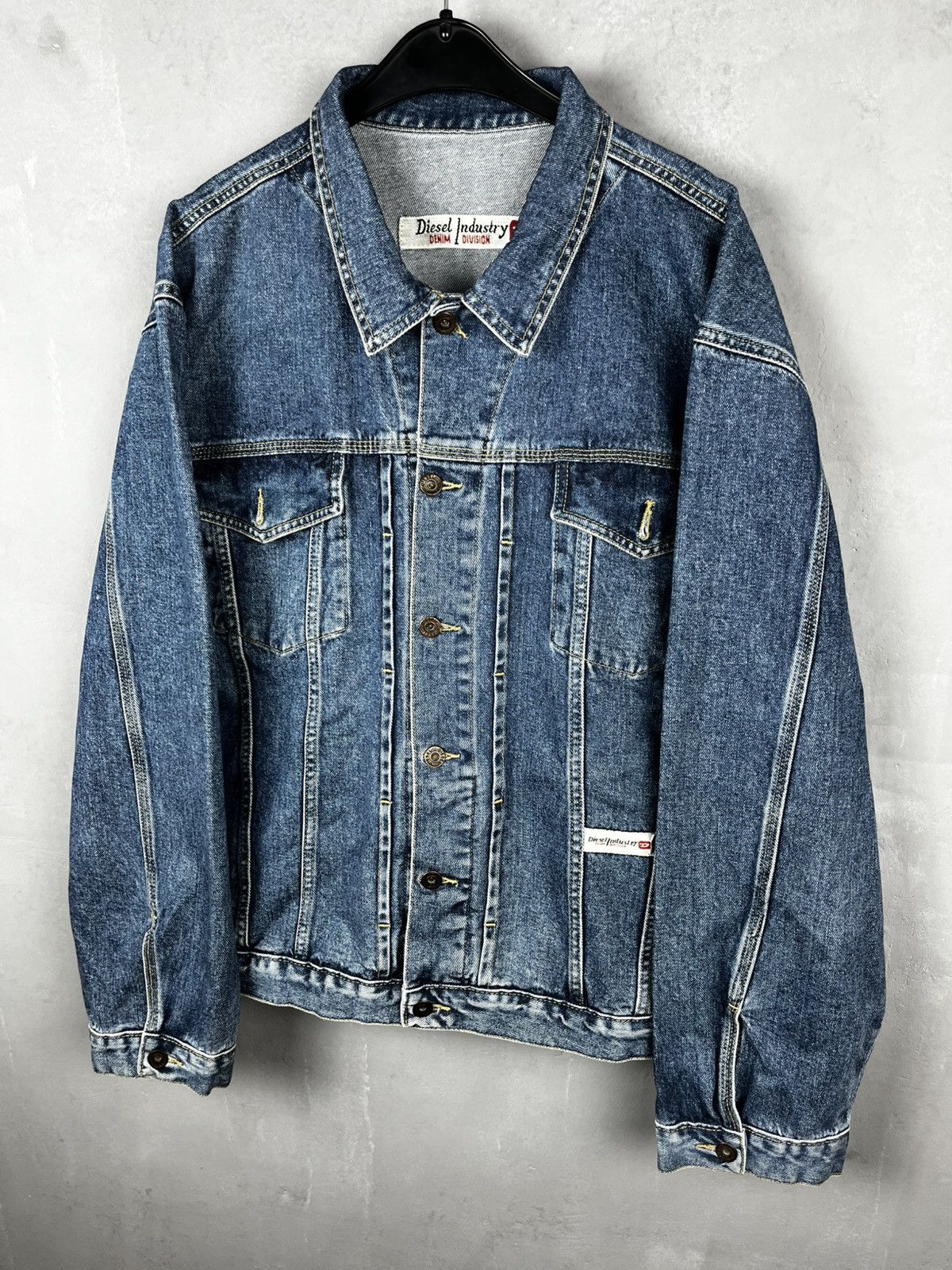 Diesel × Vintage Diesel denim jacket vintage 90s hype Size US L / EU 52-54 / 3 - 1 Thumbnail