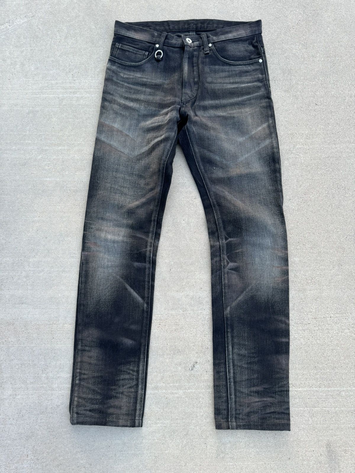 Image of Tornado Mart Japan Jeans in Charcoal, Men's (Size 30)