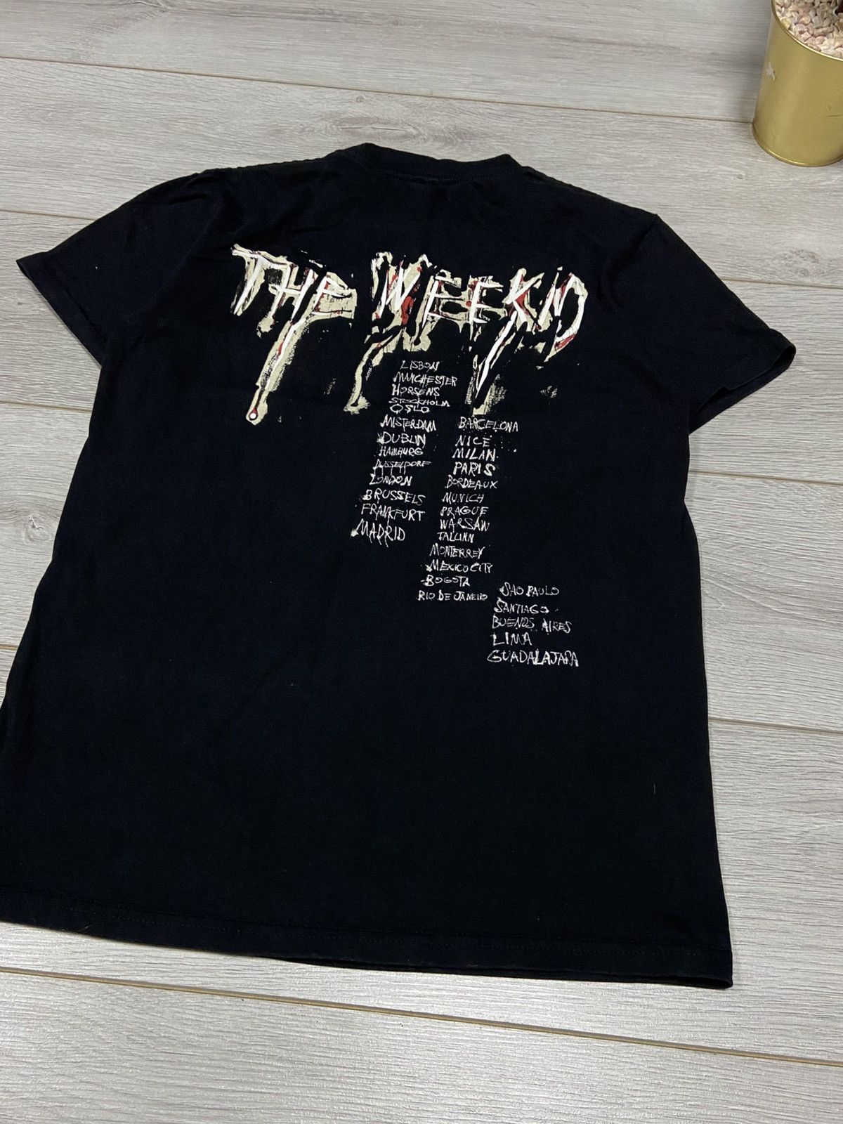 Band Tees Rare The Weekend After Hours Til Dawn Europe Tour T Shirt Size US S / EU 44-46 / 1 - 6 Thumbnail