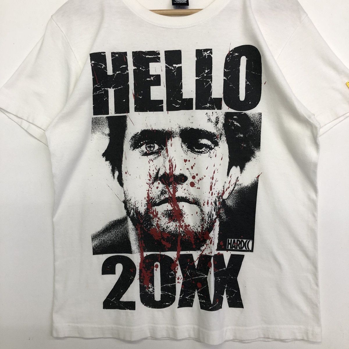 Japanese Brand HARDCORE CHOCOLATE ELPACINO SCARFACE MOVIE GRAPHIC TSHIRT Size US M / EU 48-50 / 2 - 2 Thumbnail