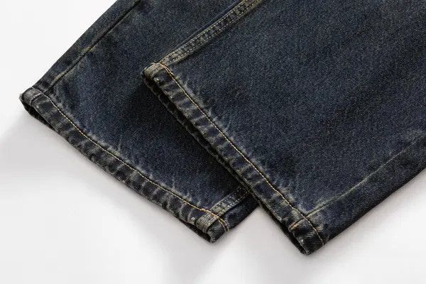 Jean Men's loose all-match distressed gradient washed jeans Size US 32 / EU 48 - 6 Thumbnail