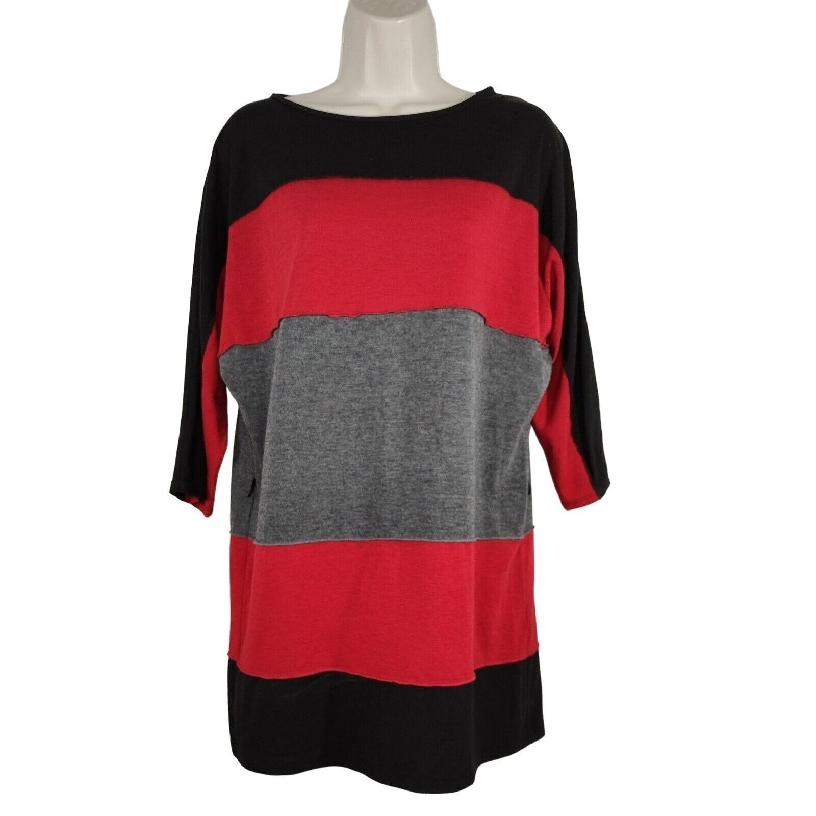 Other Coco Bianco T-Shirt Tunic Top Dress Women Size S Colorblock Size S / US 4 / IT 40 - 1 Thumbnail