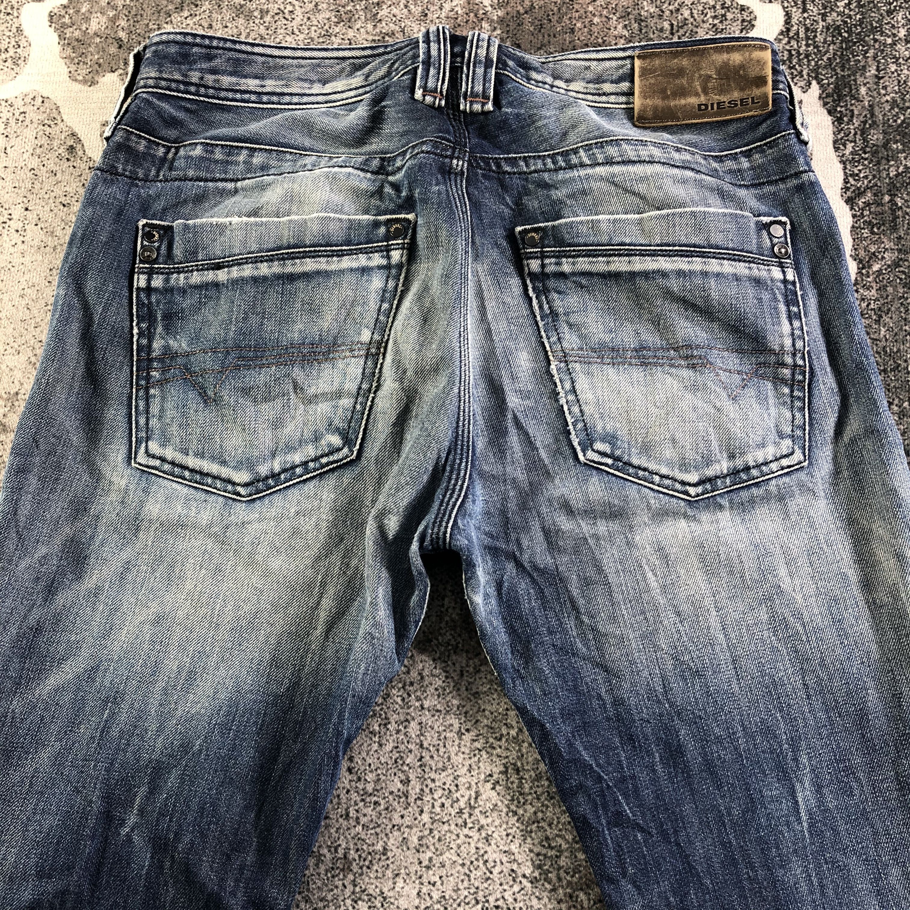 Diesel Diesel Timmen Jeans Ripped Denim KJ3165 Size US 30 / EU 46 - 4 Thumbnail