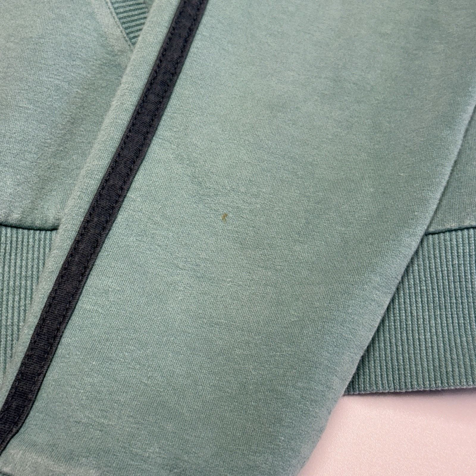 Bcbgmaxazria × Vintage BCBG Maxazria Hoodie Sweatshirt Juniors XL Teal Full Zip Emb Size XL / US 12-14 / IT 48-50 - 10 Thumbnail