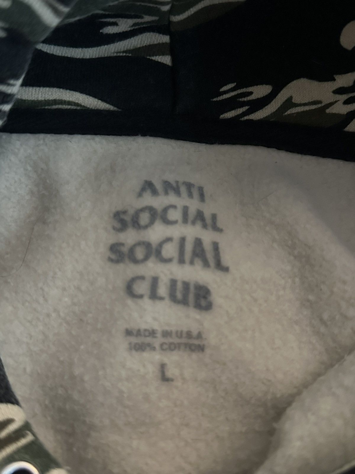 Anti Social Social Club Anti Social Social Club pink logo Cheetah Camo Hoodie Size US L / EU 52-54 / 3 - 3 Thumbnail