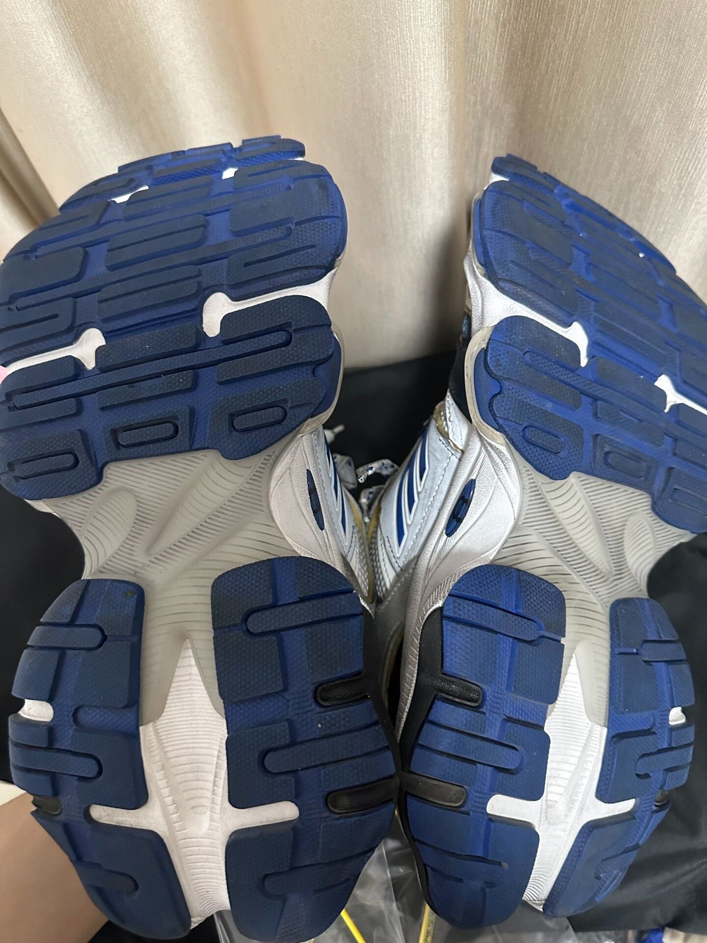 Balenciaga Balenciaga Gray Blue Cargo Sneakers Size US 7 / EU 40 - 8 Thumbnail