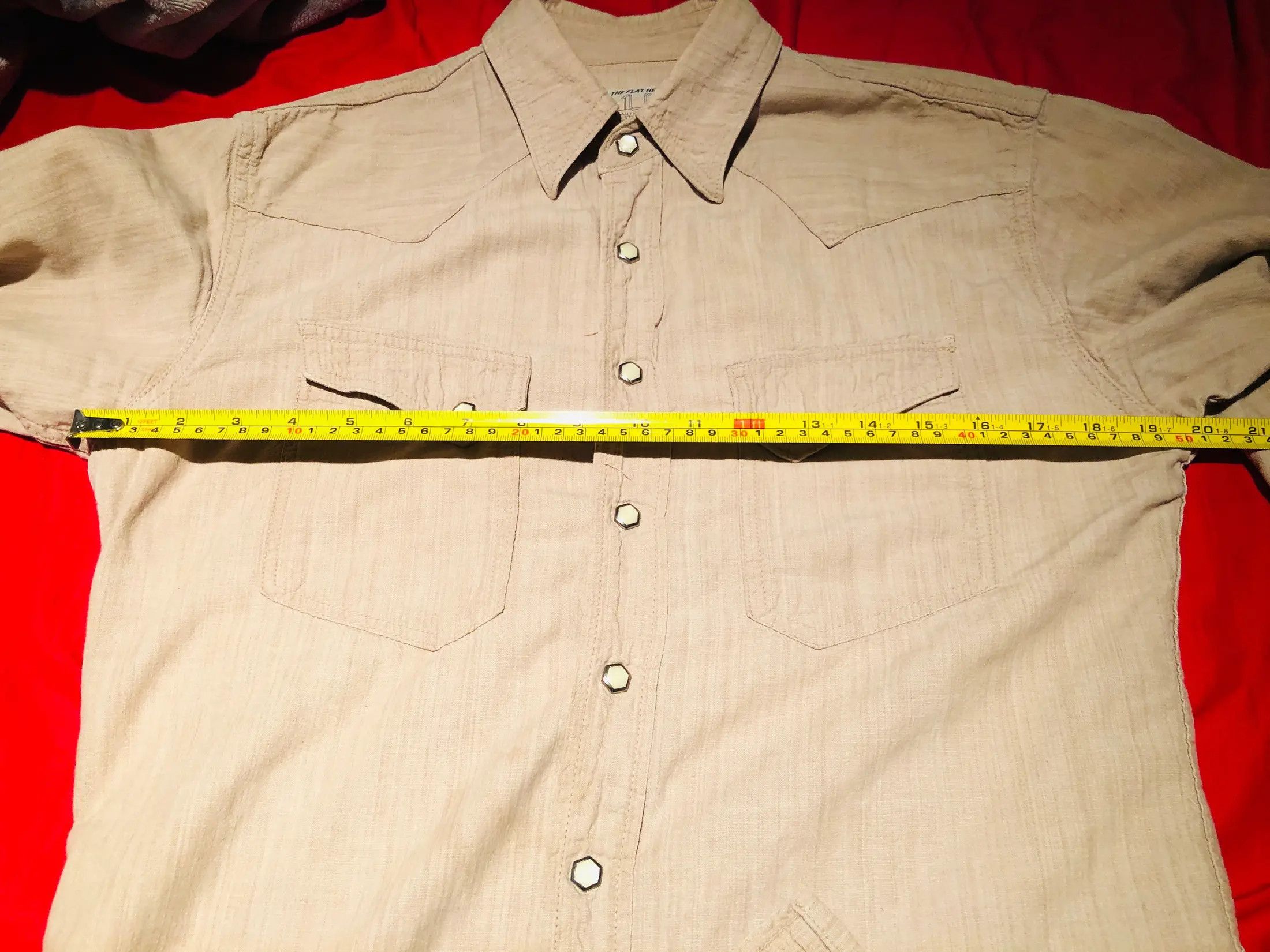 The Flat Head The Flat Head Western long sleeve shirt Size US S / EU 44-46 / 1 - 5 Thumbnail
