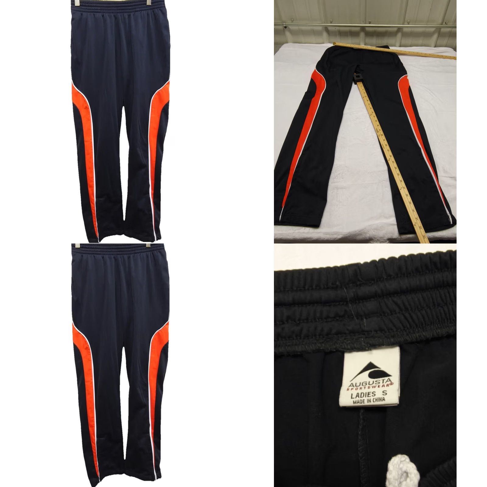 Nike VINTAGE Nike Dri-Fit & Augusta Sportswear Lot Of 2 Athletic Track Pants Women’s Small Size 28" / US 6 / IT 42 - 9 Thumbnail