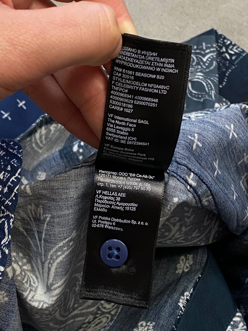 The North Face The North Face Bandana Patchwork SS Buttons Shirt Size US S / EU 44-46 / 1 - 15 Thumbnail
