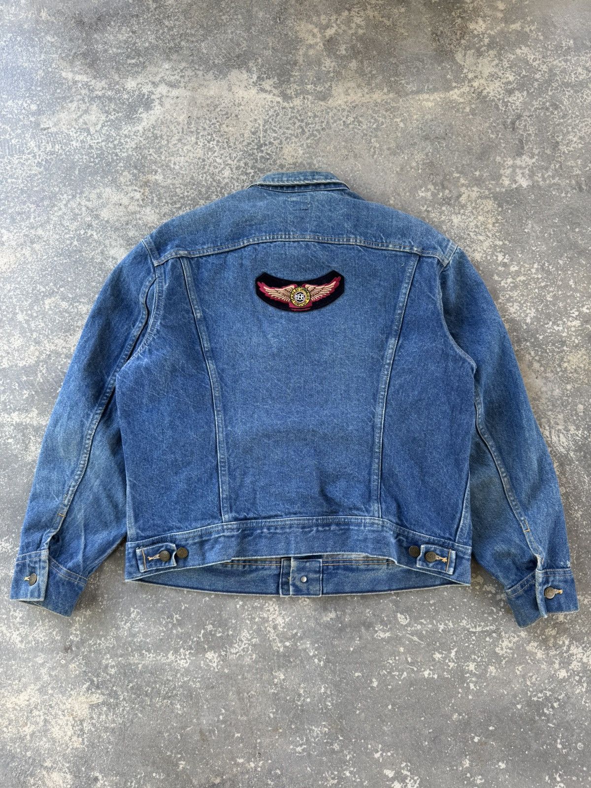 Lee × Vintage Vintage Lee Raiders Denim Jacket Size US L / EU 52-54 / 3 - 5 Thumbnail