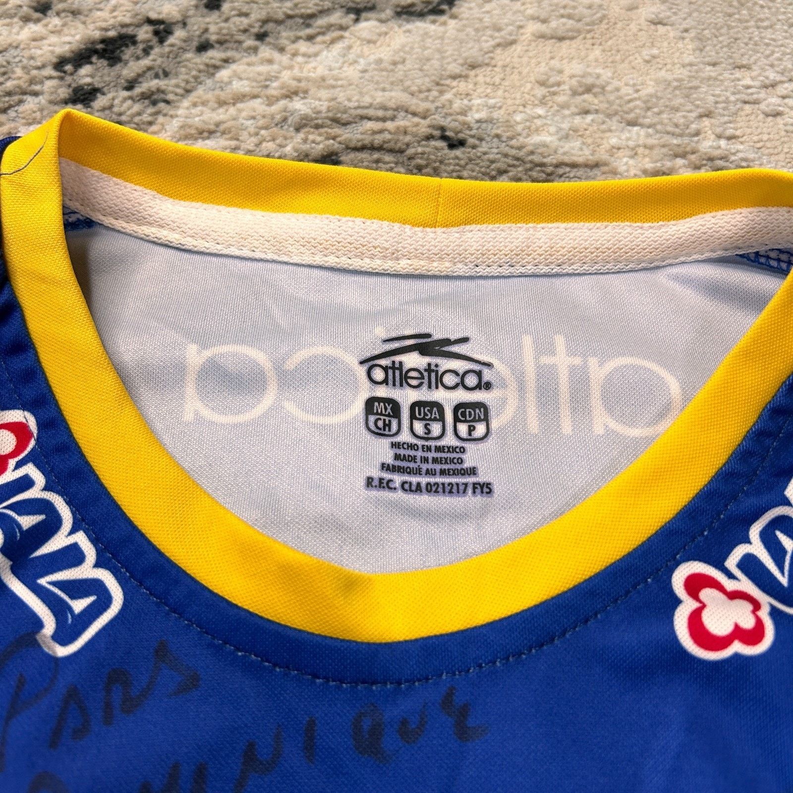 Atletica Atletica Azul sz S Santos Laguna Signed Oswaldo Sánchez Size US S / EU 44-46 / 1 - 4 Thumbnail
