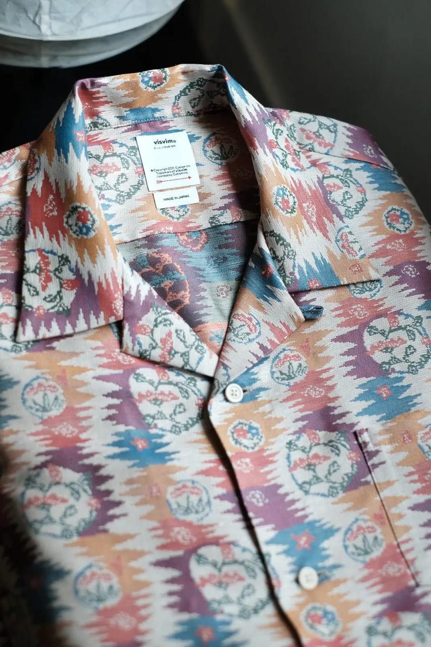 Visvim SS26 Crosby Shirt S/S Jacquard Size US XXL / EU 58 / 5 - 5 Thumbnail