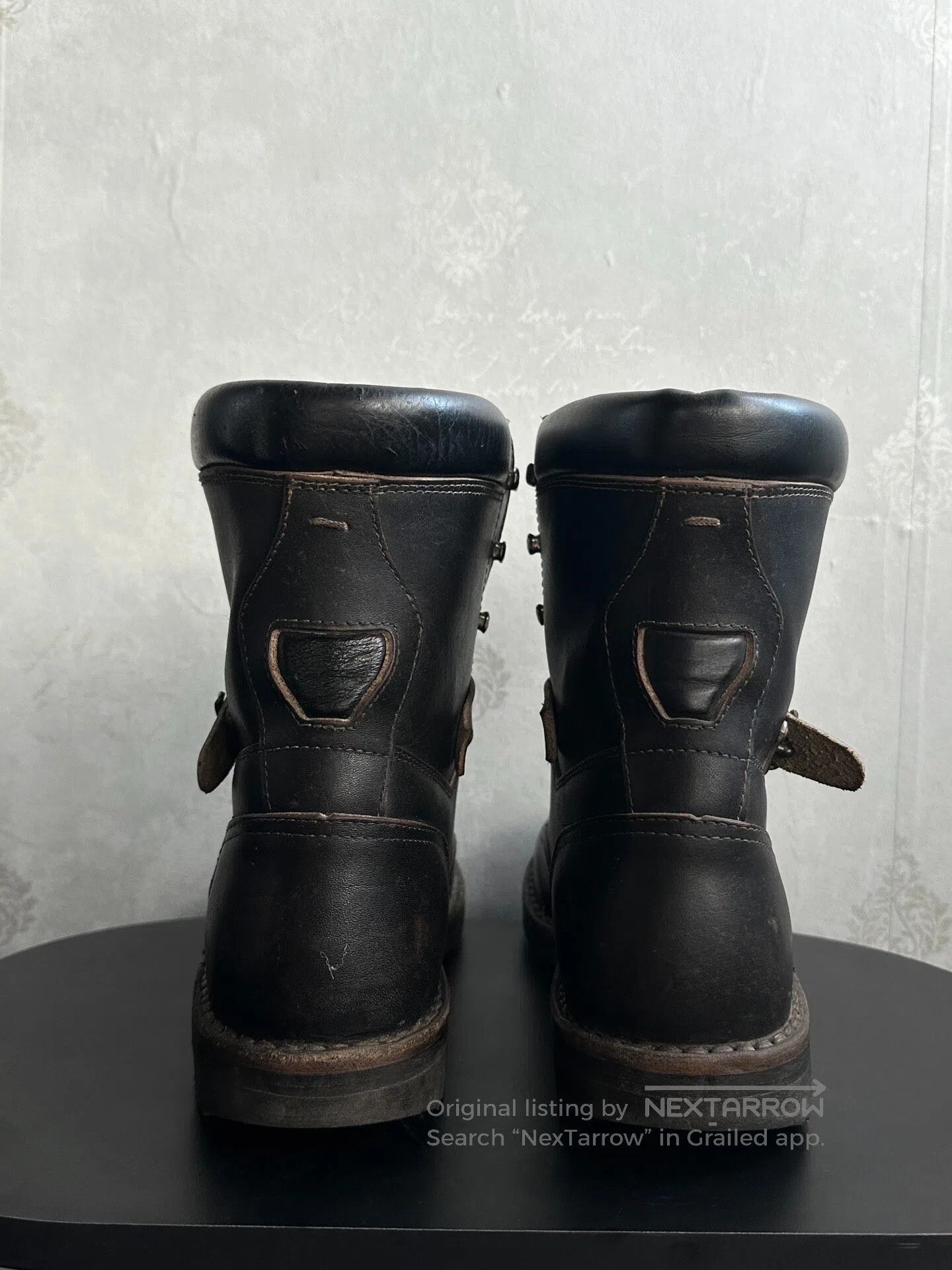 Maison Margiela Maison Margiela EPT Worn-out buckle military boots| Size US 10 / EU 43 - 4 Thumbnail