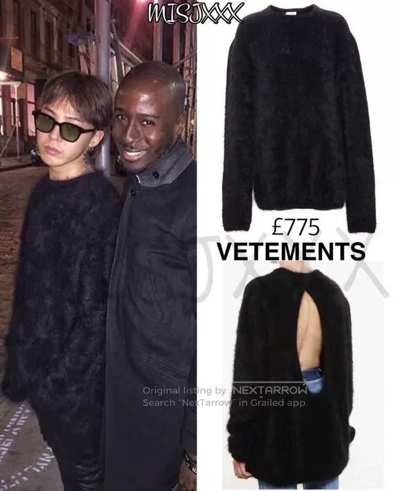 Vetements Vetements Backless Sweater Size S / US 4 / IT 40 - 1 Thumbnail
