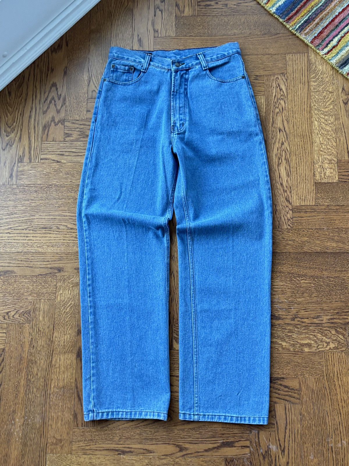 Edwin Vintage Edwin Jeans by Infiniti 1990s 3D Embroidered Size US 33 - 7 Thumbnail