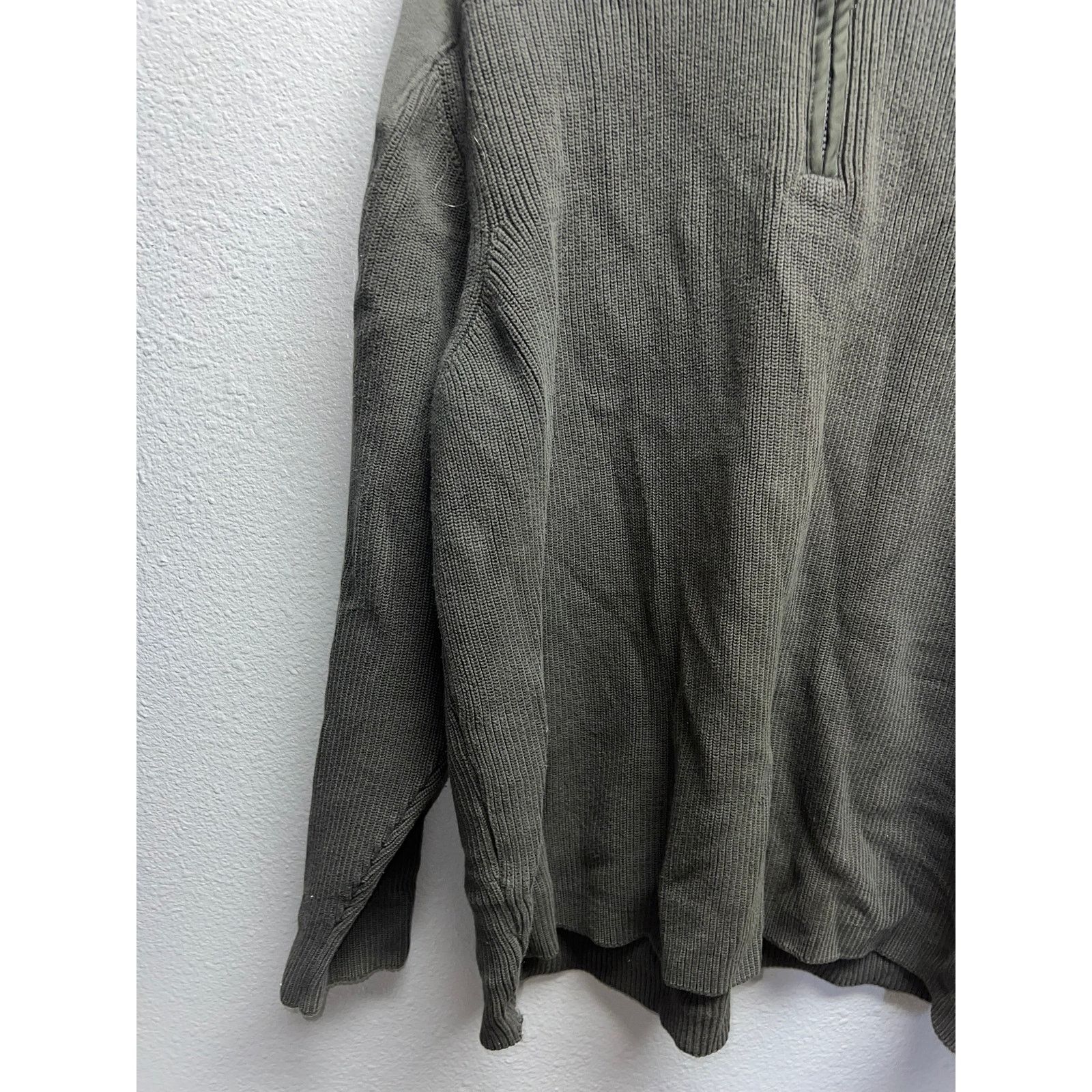 Orvis Orvis Charles F. Orvis Sweater Signature Green 1/4 Zip XL Size US XL / EU 56 / 4 - 5 Thumbnail