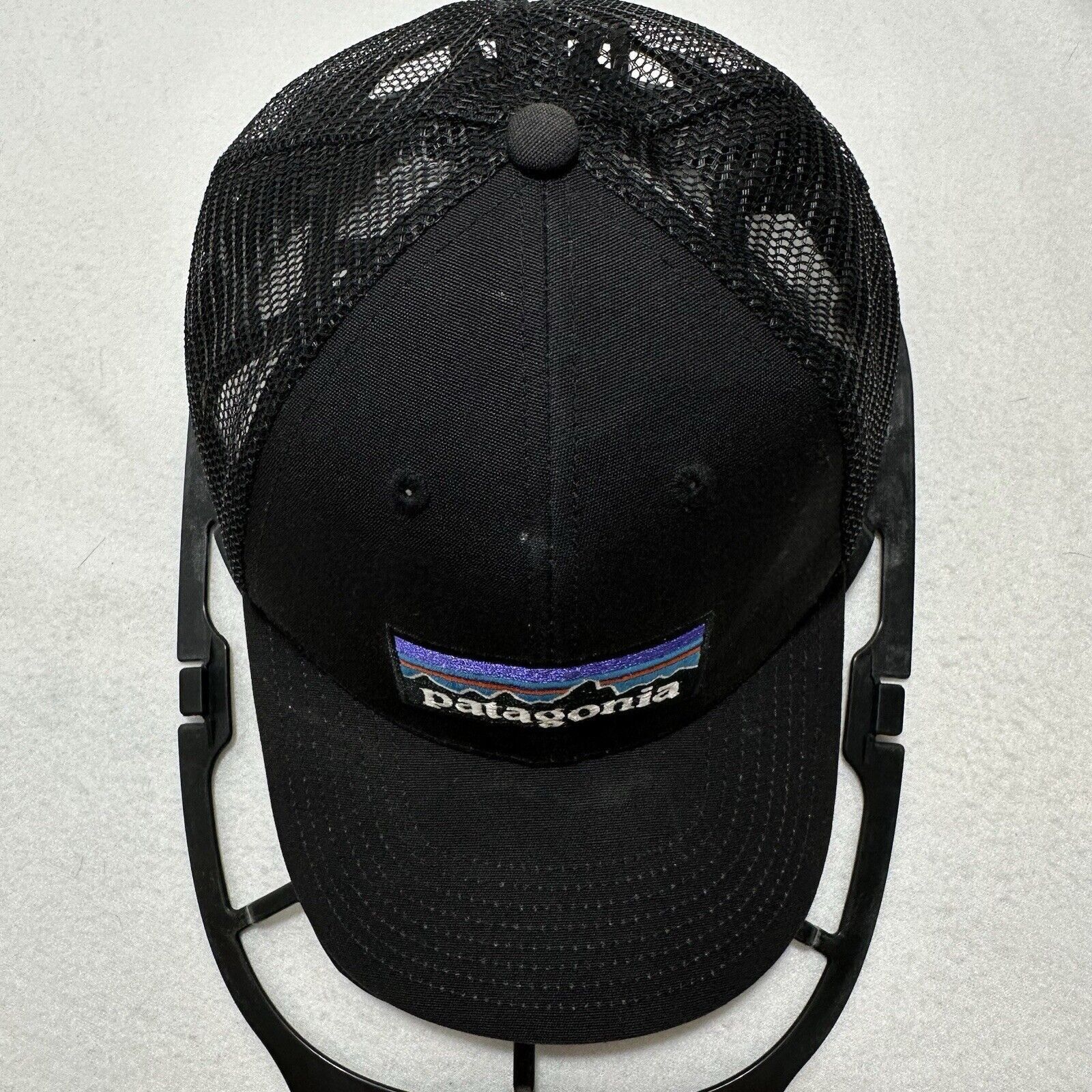 Patagonia Patagonia Mesh Snapback Adjustable Hat Embroidered Logo Size ONE SIZE - 3 Thumbnail