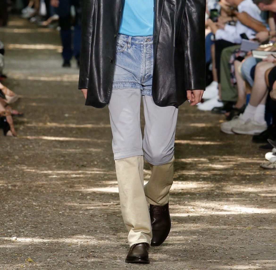 Balenciaga SS18 CONVERTIBLE ZIPPER DENIM | Grailed