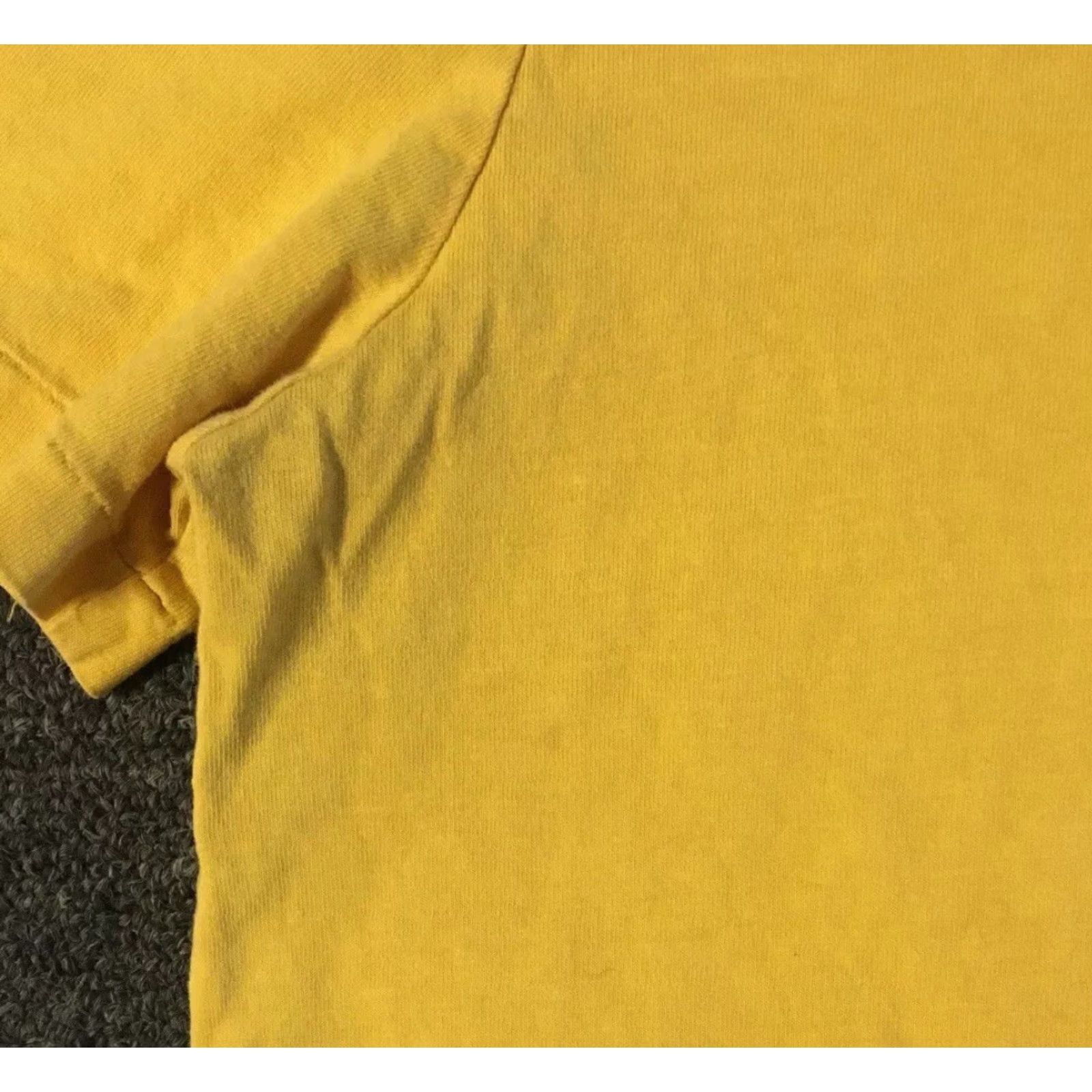 Polo Ralph Lauren VINTAGE Polo Ralph Lauren Faded Bear Shirt S Sport Sailing Nautical Hip Hop Flag 90s Shirt Mens Yellow Size US S / EU 44-46 / 1 - 6 Thumbnail