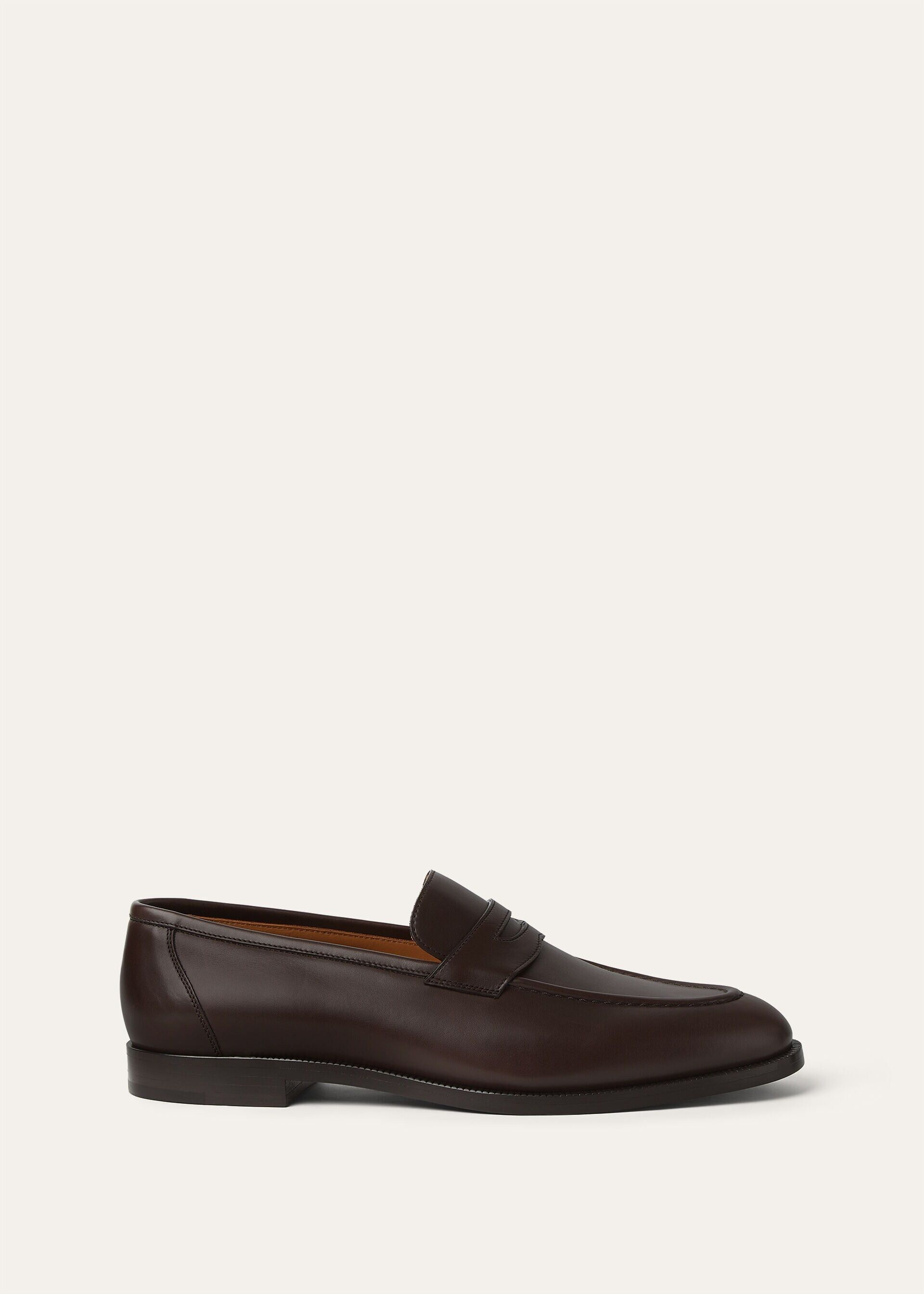 os11x0326 FAP5428 Sergio Loafers in French Coffee