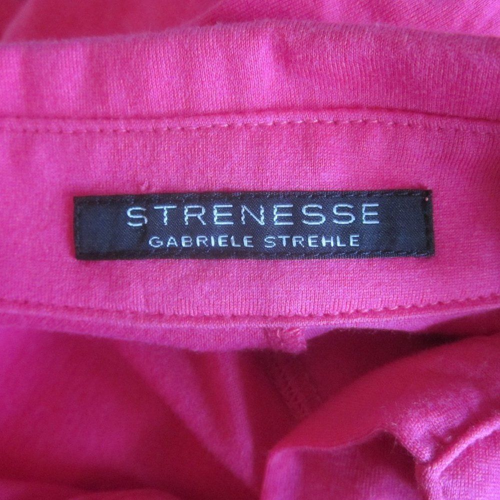 STRENESSE Strenesse Cotton Fitted Blouse Sz 8 Pink Cotton Size M / US 6-8 / IT 42-44 - 2 Thumbnail