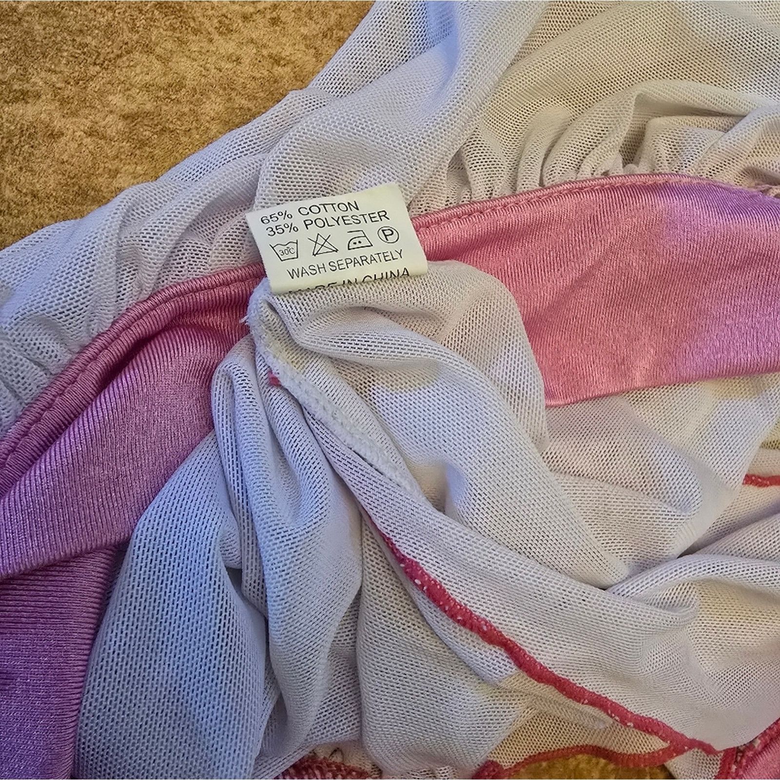 Other White Pink Lace Wrapped Lingerie Nightie Size ONE SIZE - 3 Thumbnail