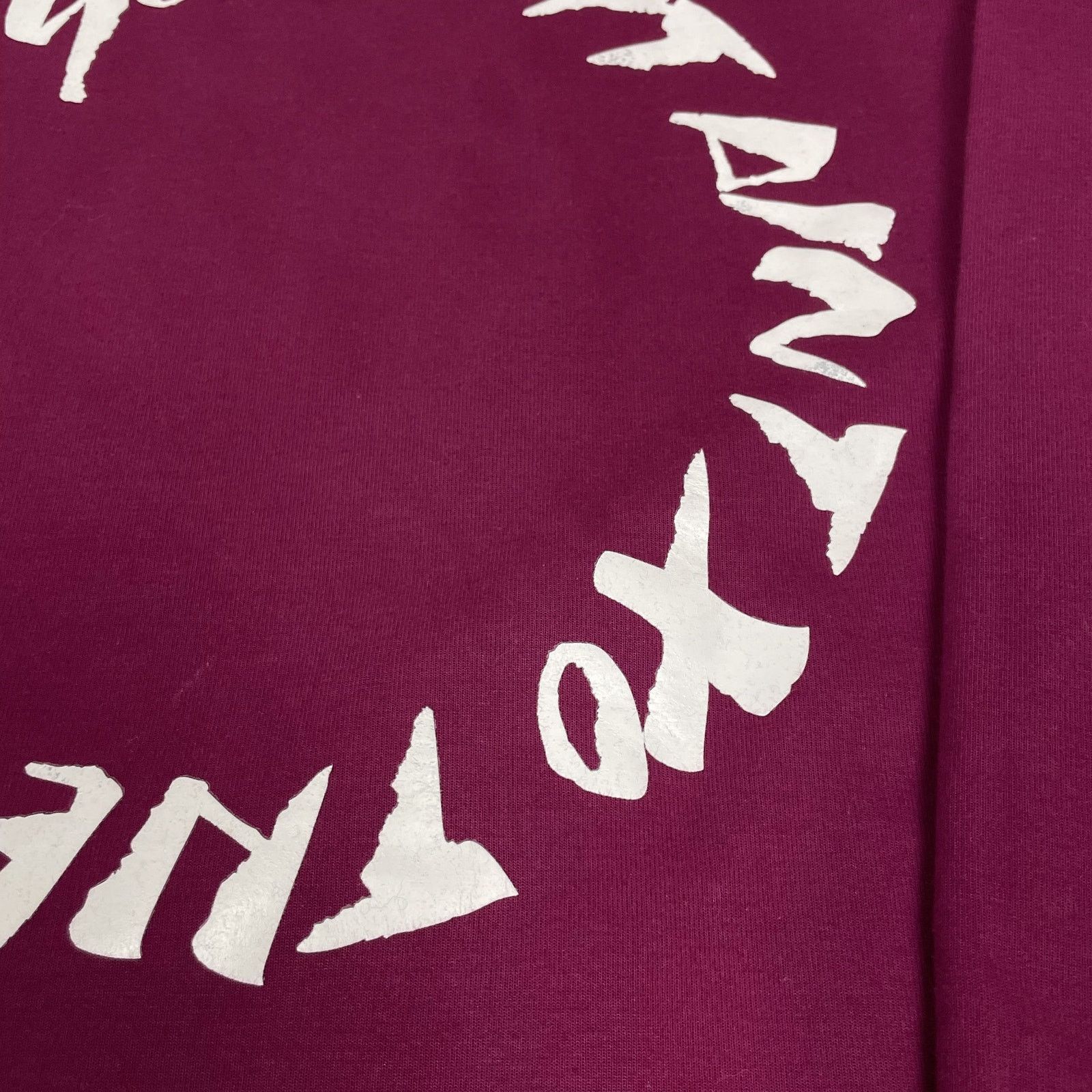 H&M H&M The Weeknd Men's Burgundy Crew Neck Sweatshirt Large Size US L / EU 52-54 / 3 - 6 Thumbnail