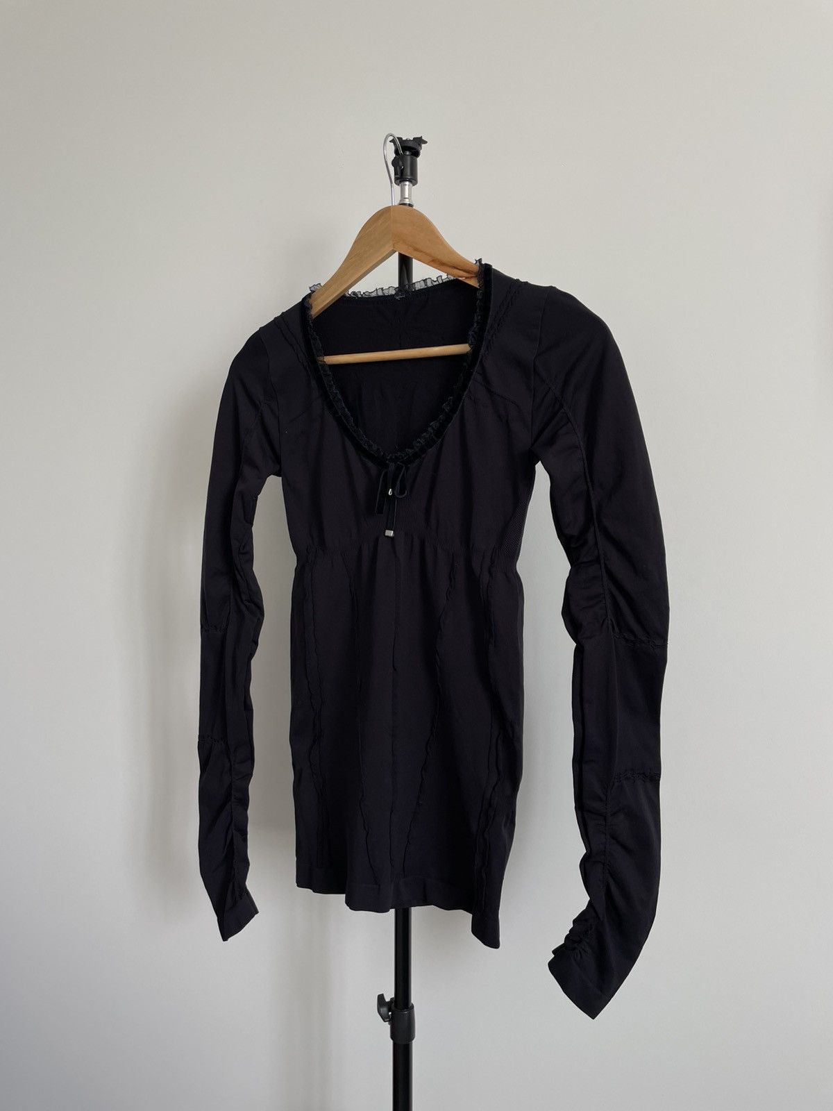 Japanese Brand Avant Garde HIGH EveryDay Couture Black Long Sleeve Size M / US 6-8 / IT 42-44 - 6 Thumbnail