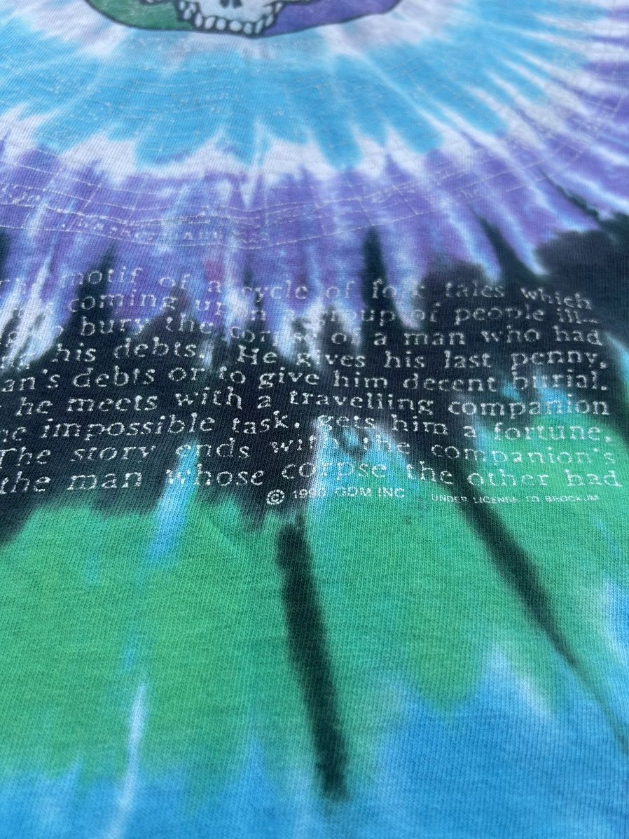 Band Tees × Grateful Dead × Vintage Vintage 1990s GRATEFUL DEAD 25th Anniversary Tour Shirt Size US XL / EU 56 / 4 - 7 Thumbnail