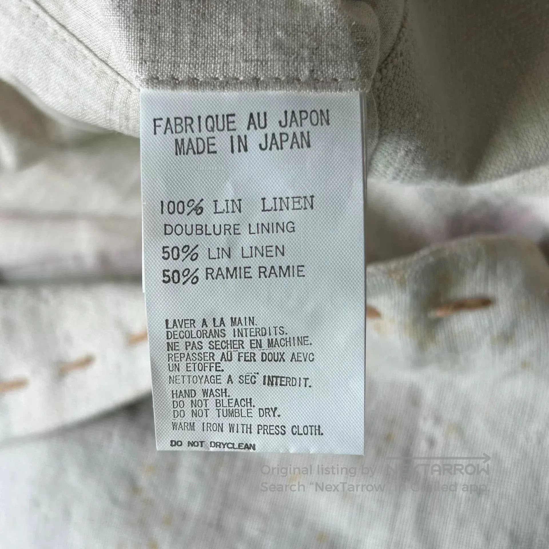 Yohji Yamamoto Yohji Yamamoto linen suit jacket. Size US M / EU 48-50 / 2 - 8 Thumbnail