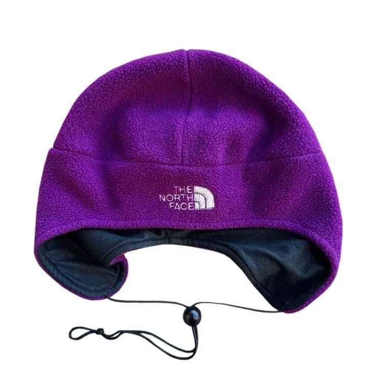 The North Face Vintage The North Face Purple Fleece Winter Hat (Size M) Size ONE SIZE - 1 Thumbnail