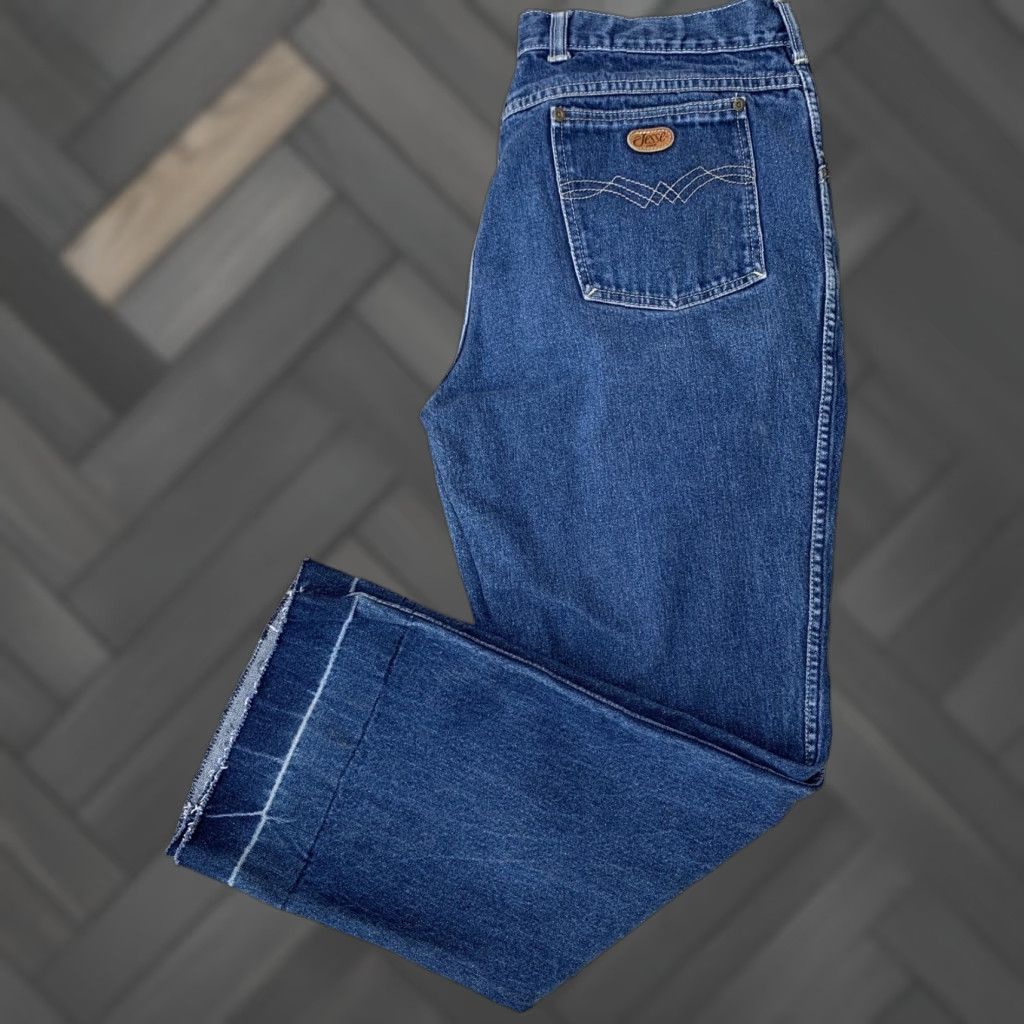 Vintage VINTAGE Jesse Jeans Mens Size 40 Waist 36 in Blue 100% Cotton Jeans with Pockets See Pics Mens Regular 29.5 Inseam Size US 40 / EU 56 - 1 Thumbnail