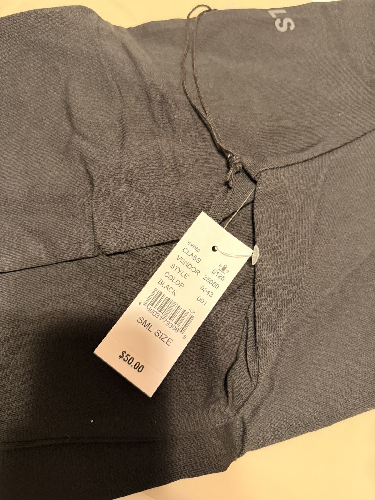Fear of God FEAR OF GOD Black Long Sleeve T-Shirt size Small Size US S / EU 44-46 / 1 - 2 Thumbnail